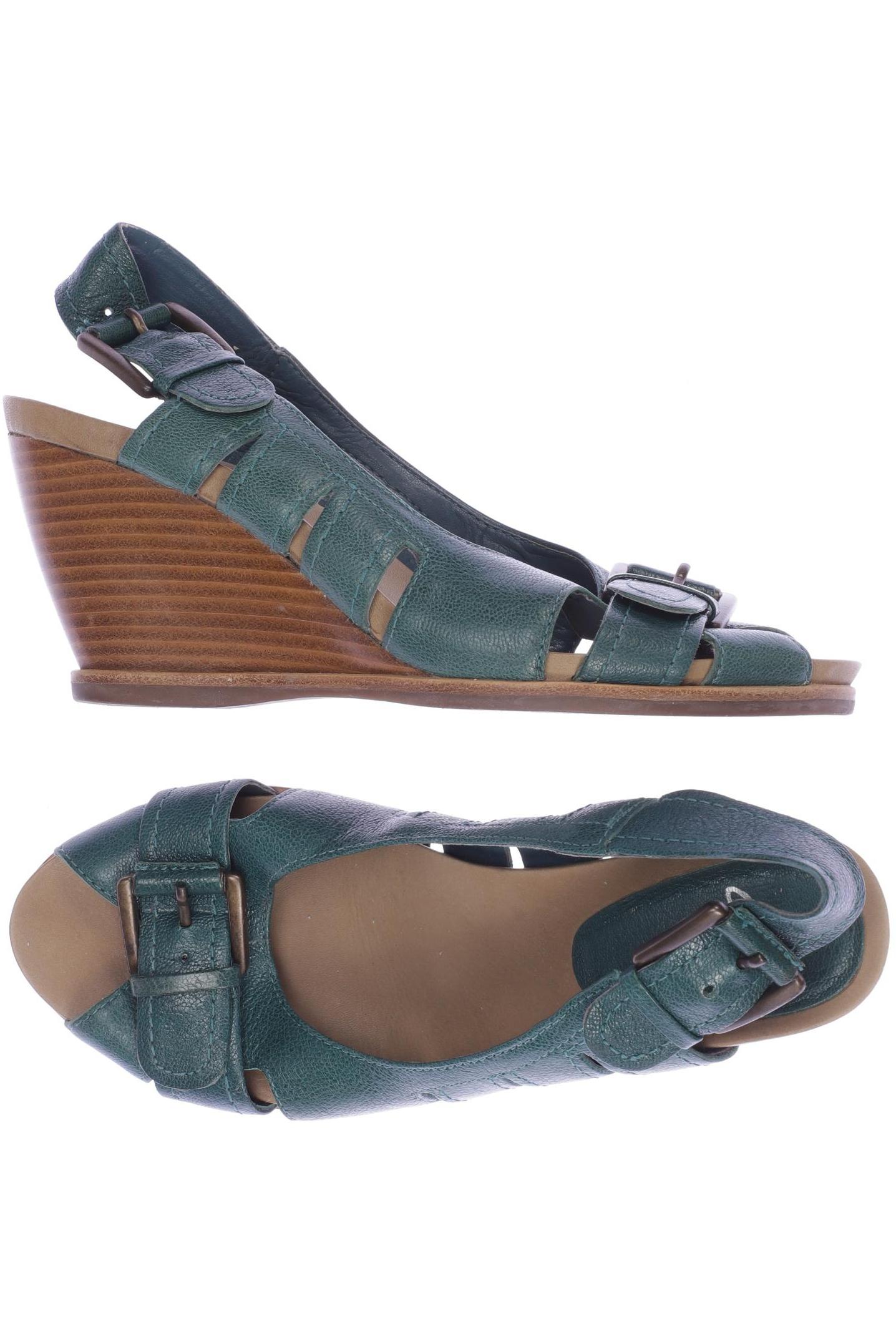 

Clarks Damen Sandale, türkis, Gr. 5