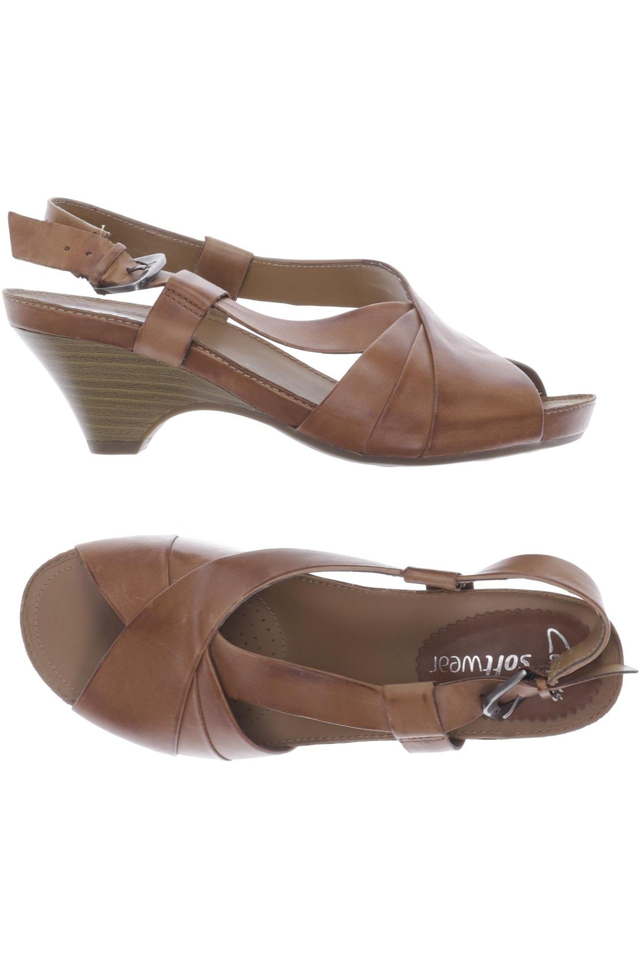 

Clarks Damen Sandale, braun