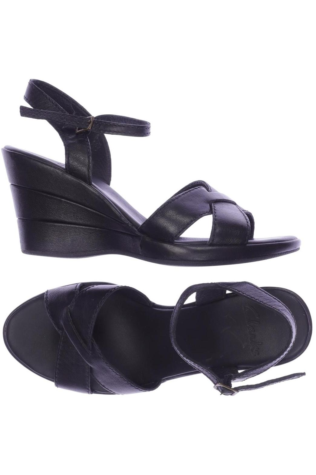 

Clarks Damen Sandale, schwarz, Gr. 4