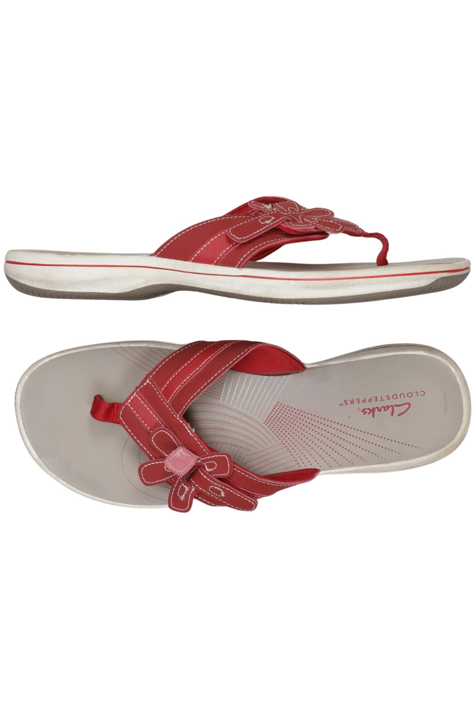 

Clarks Damen Sandale, rot, Gr. 41.5