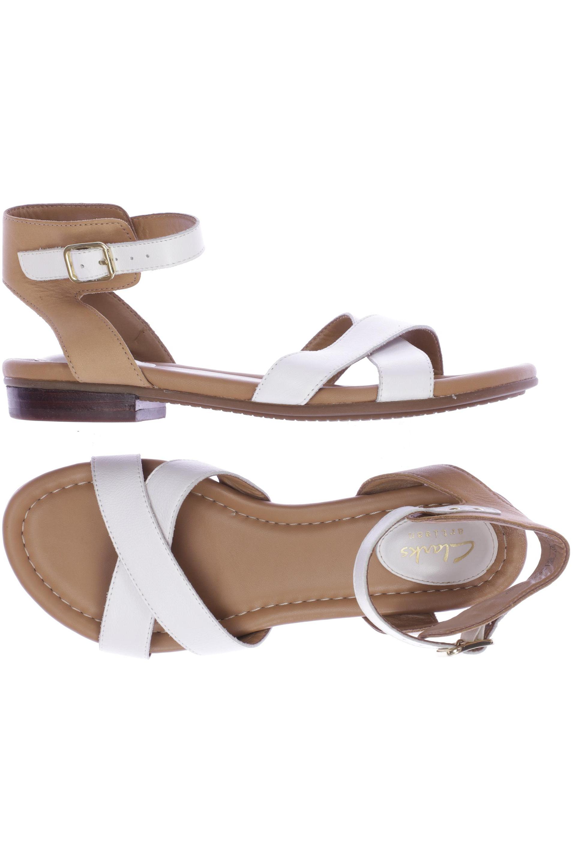 

Clarks Damen Sandale, weiß, Gr. 37