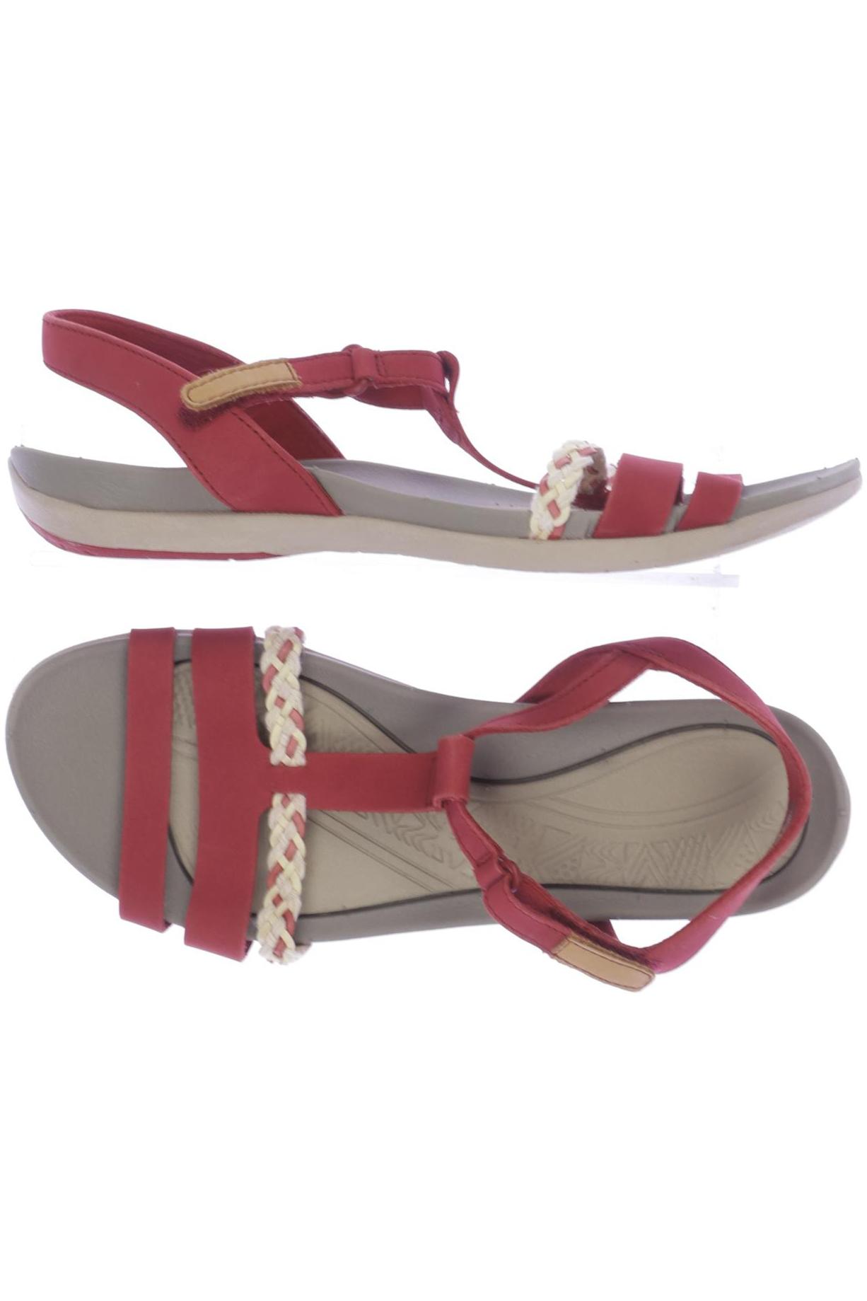 

Clarks Damen Sandale, rot, Gr. 36