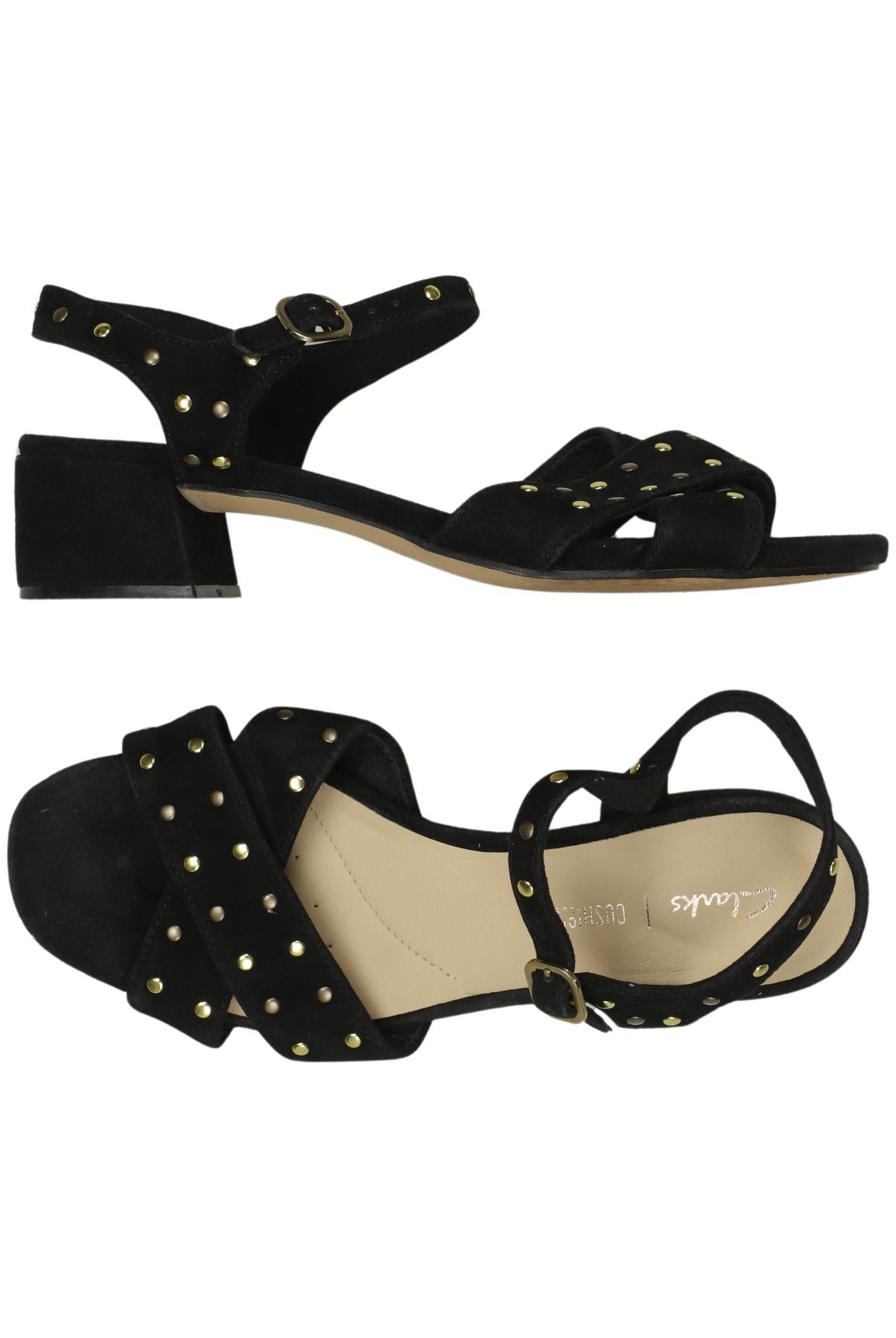 

Clarks Damen Sandale, schwarz, Gr. 39
