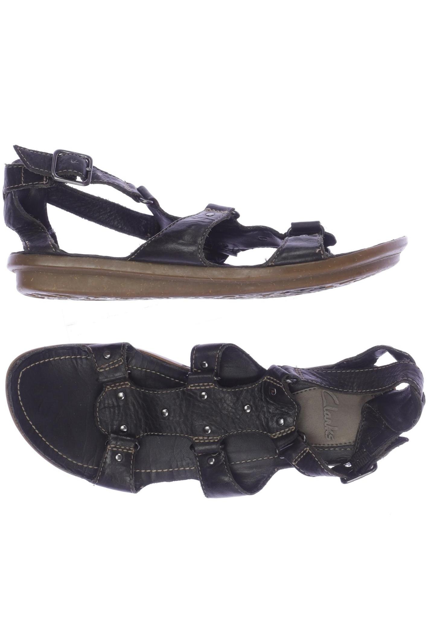 

Clarks Damen Sandale, schwarz, Gr. 5