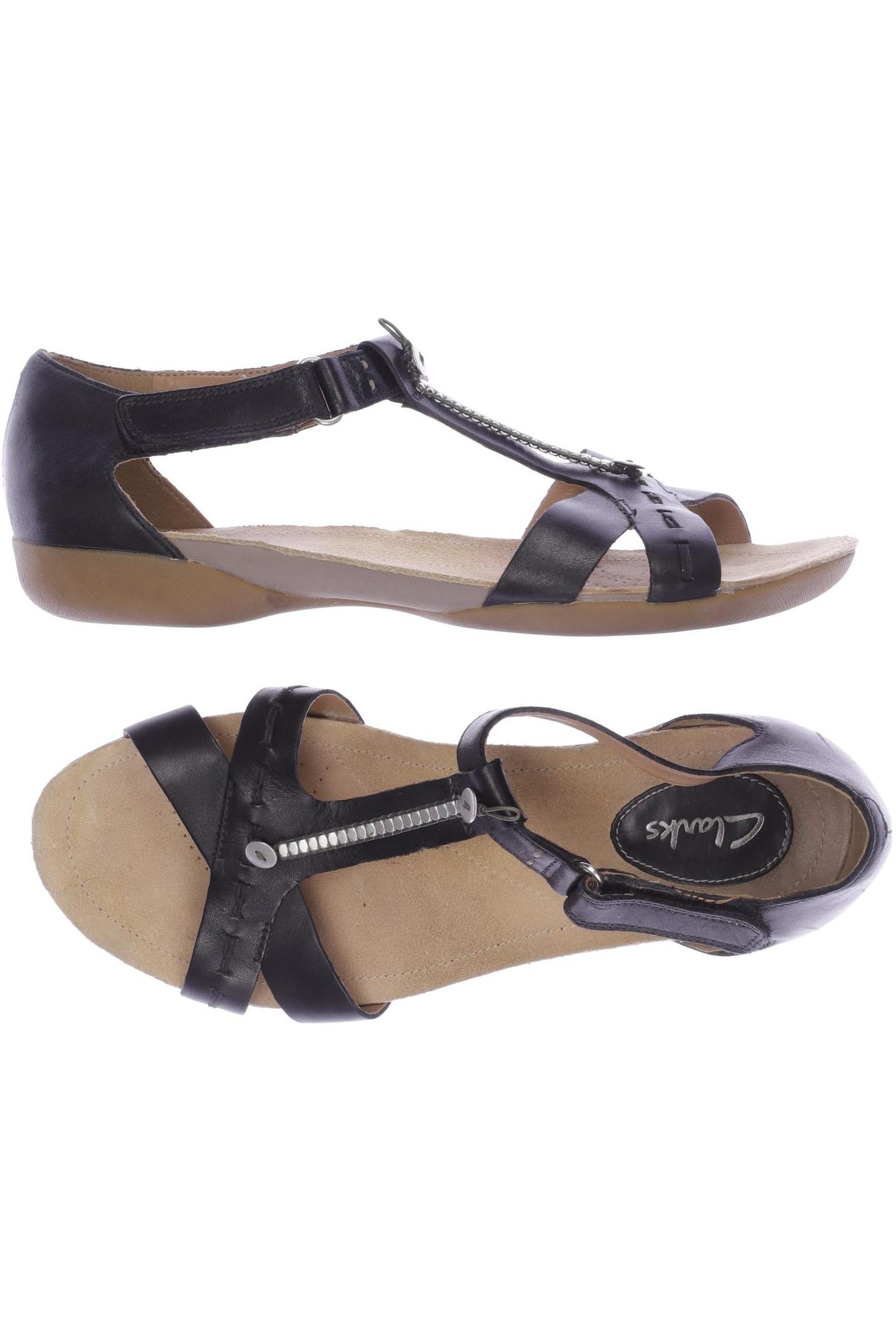 

Clarks Damen Sandale, schwarz