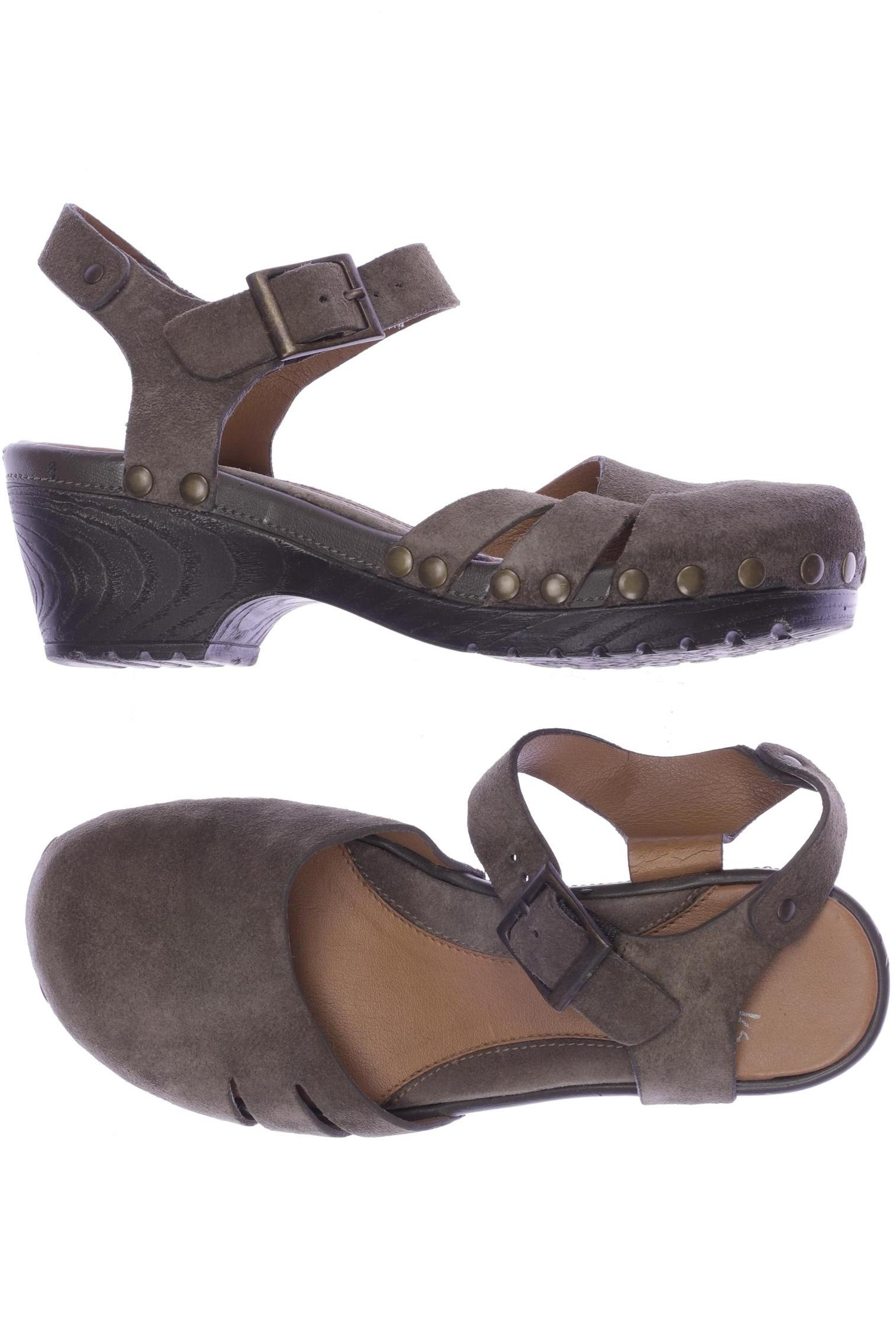 Thumbnail - Clarks Damen Sandale, grün, Gr. 3