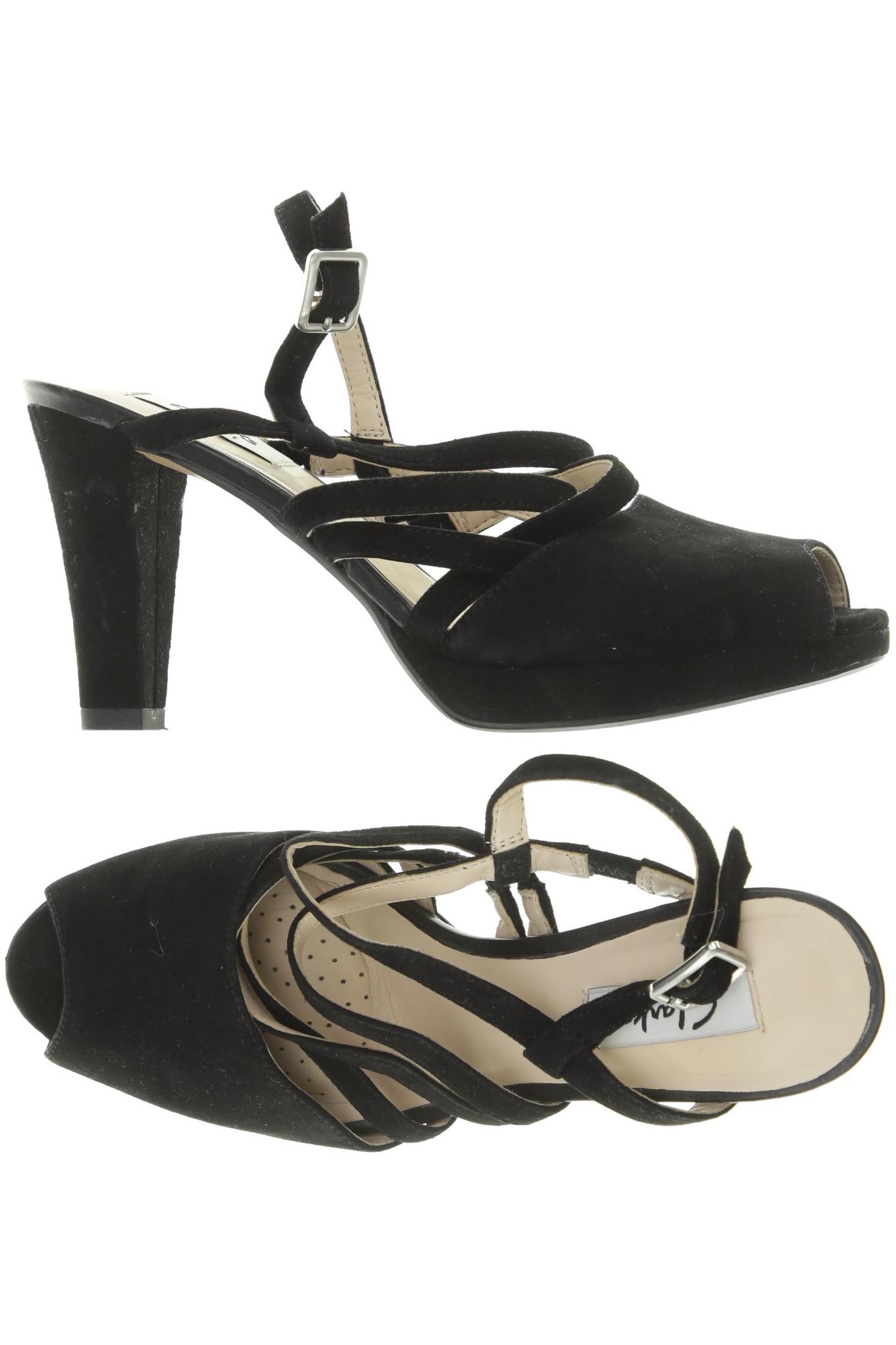 

Clarks Damen Sandale, schwarz, Gr. 38