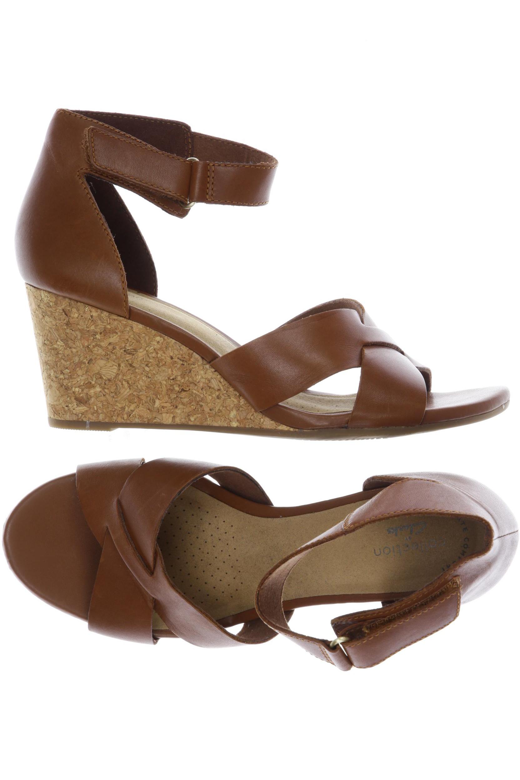 

Clarks Damen Sandale, braun, Gr. 41