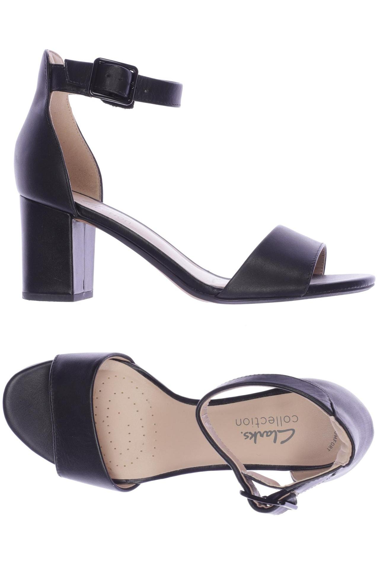 

Clarks Damen Sandale, schwarz, Gr. 37.5