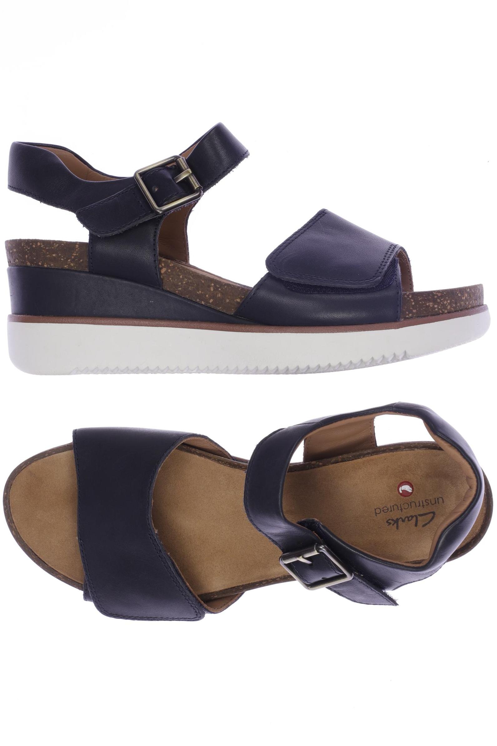 

Clarks Damen Sandale, marineblau, Gr. 39