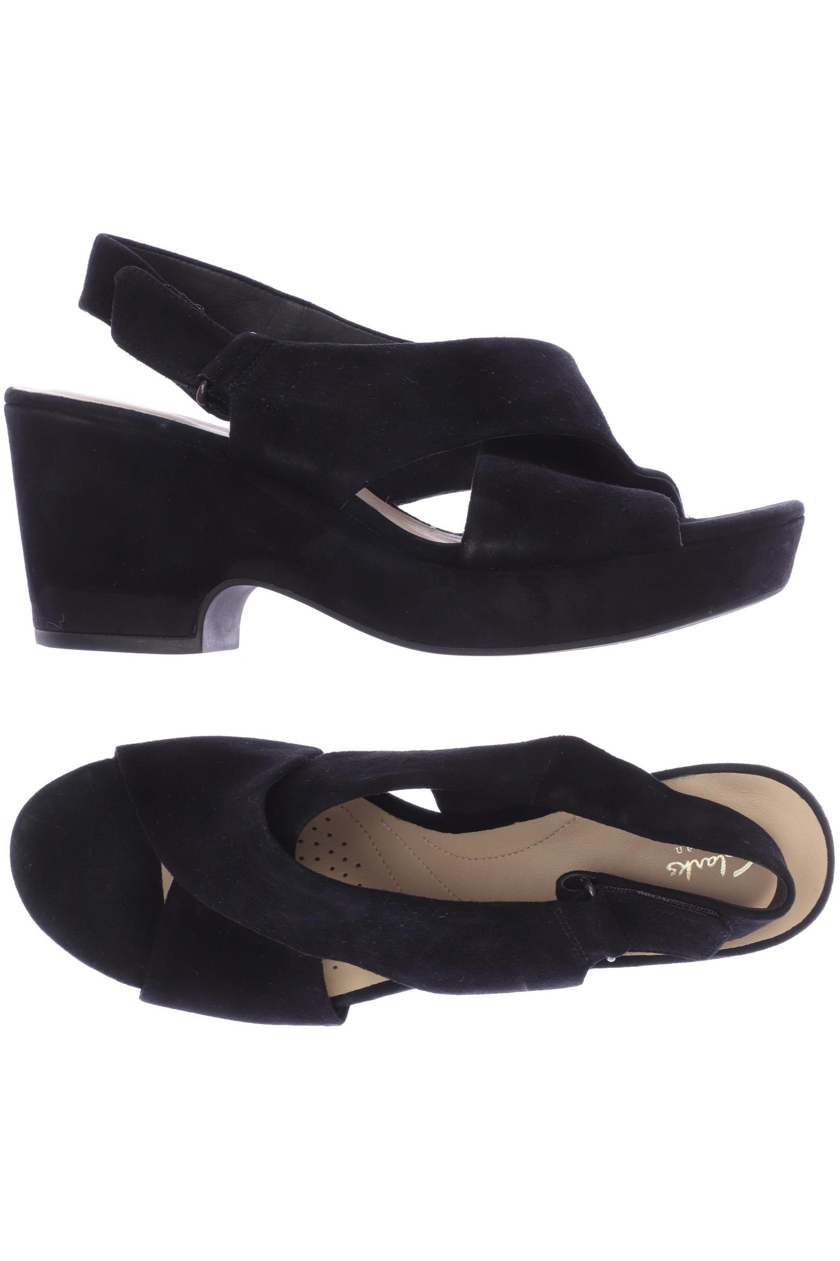 

Clarks Damen Sandale, schwarz
