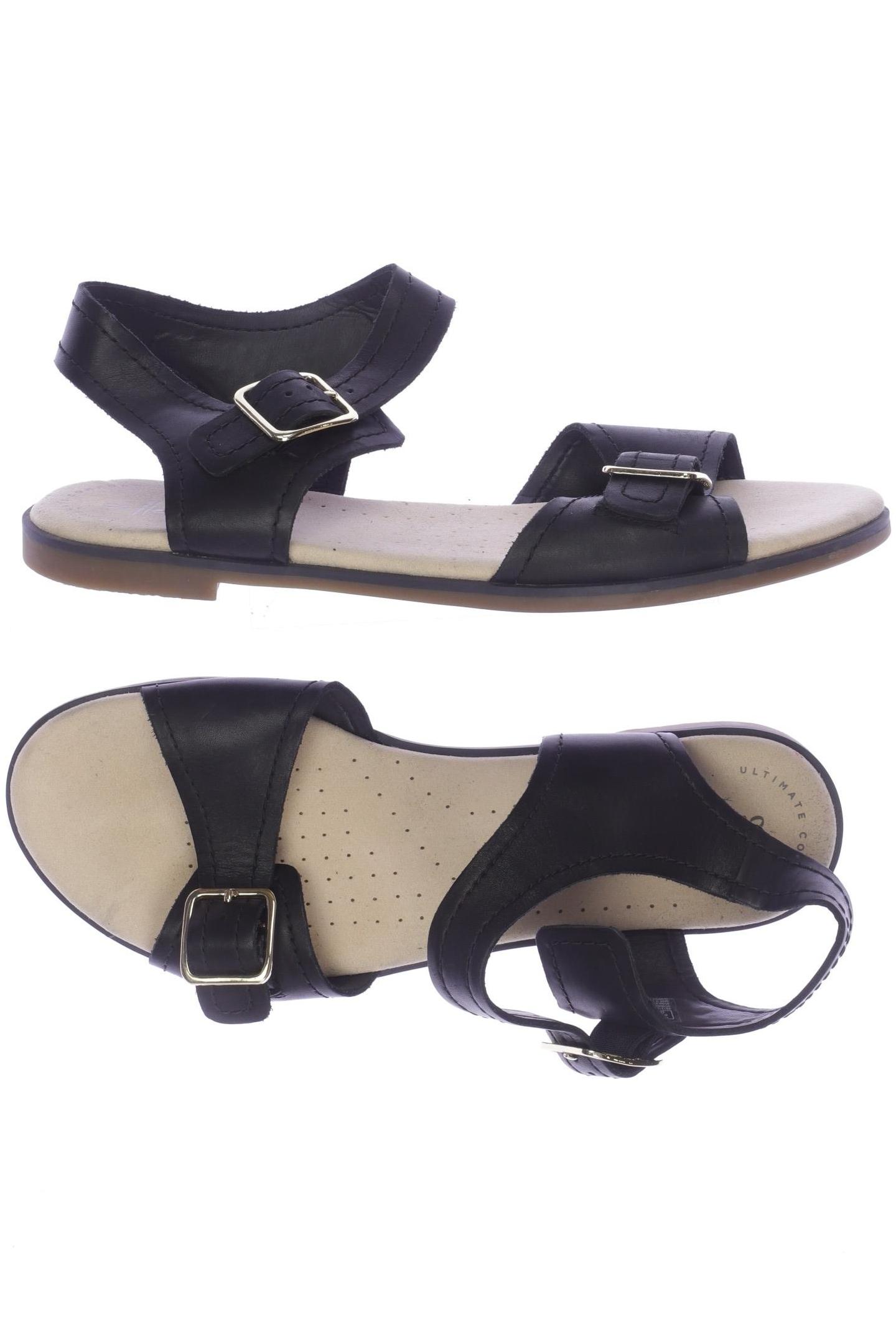 

Clarks Damen Sandale, schwarz, Gr. 40