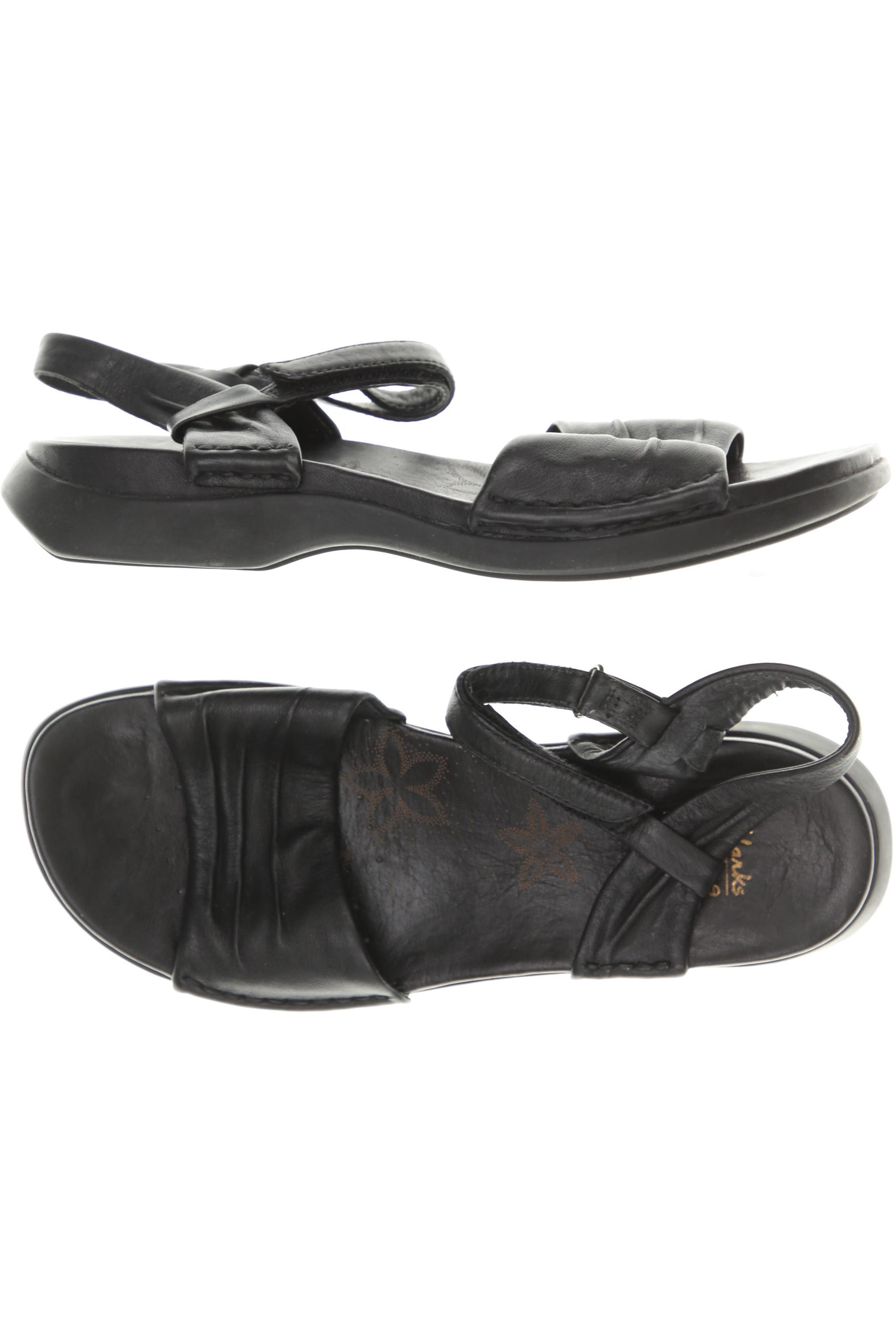 

Clarks Damen Sandale, schwarz, Gr. 5