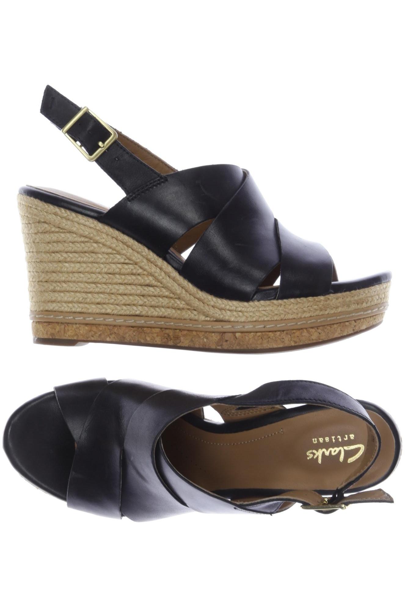 

Clarks Damen Sandale, schwarz, Gr. 39