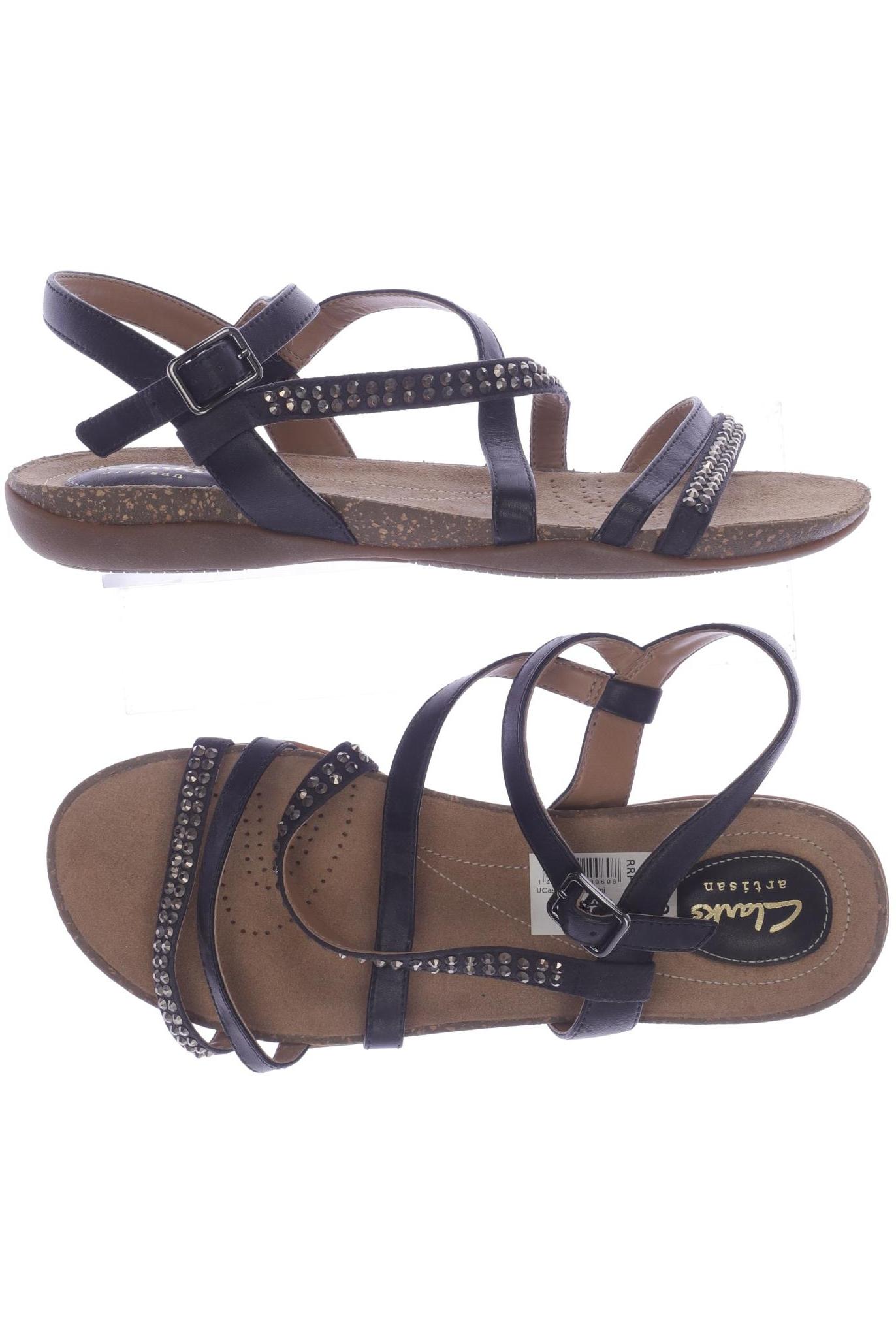 

Clarks Damen Sandale, schwarz
