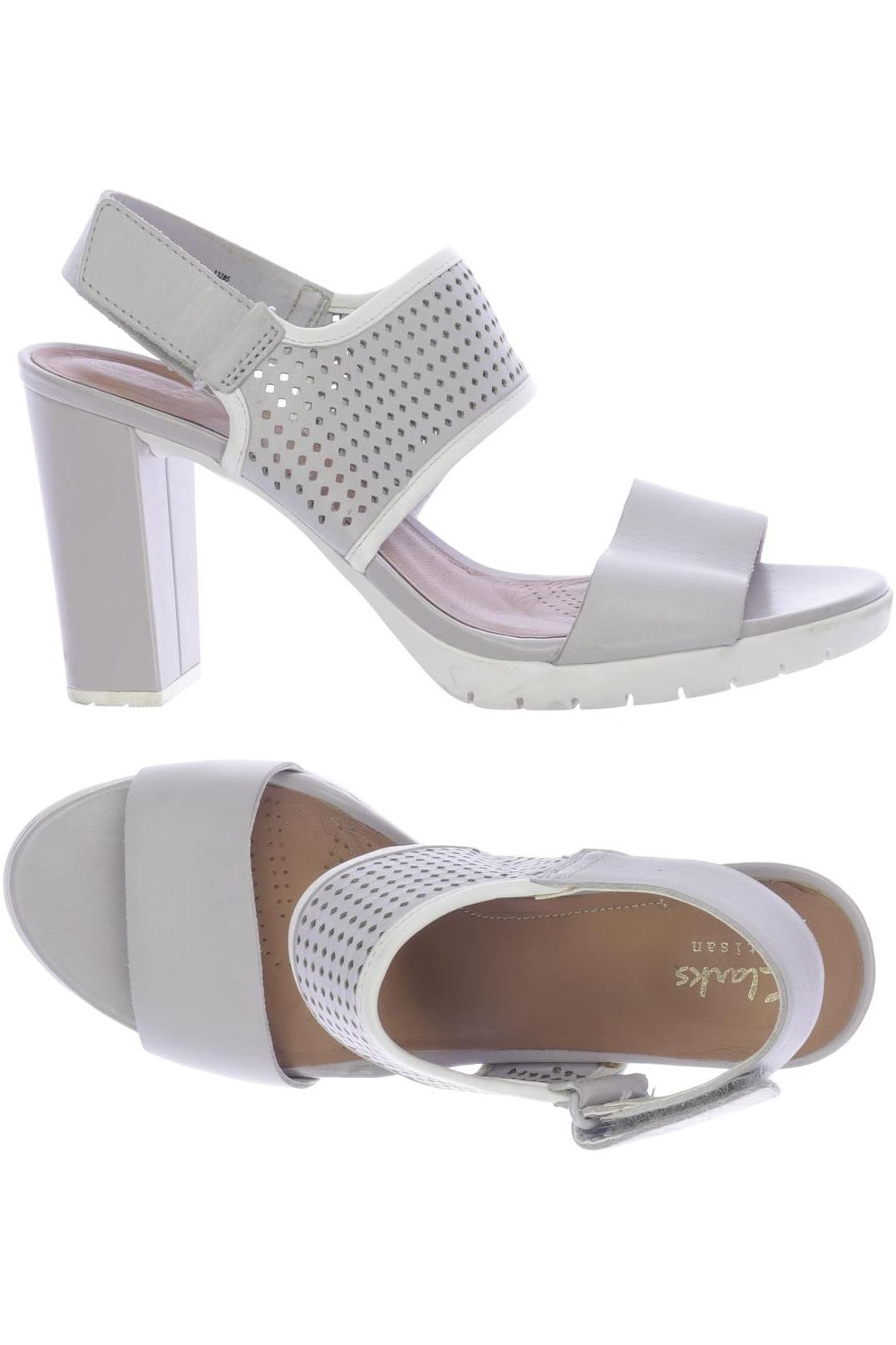 

Clarks Damen Sandale, grau, Gr. 39.5