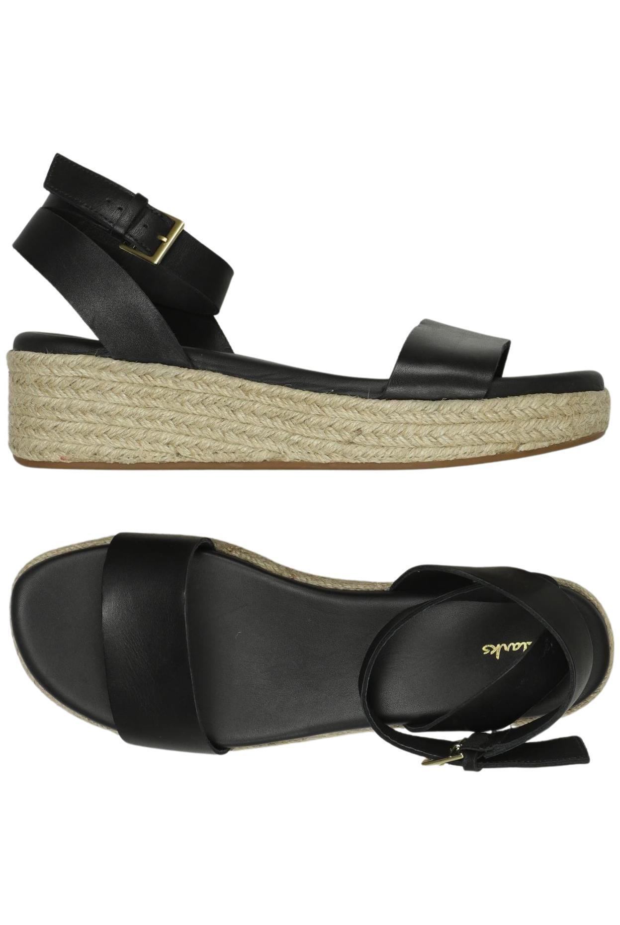 

Clarks Damen Sandale, schwarz, Gr. 42