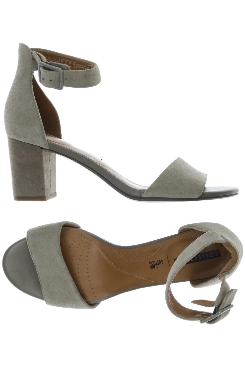 

Clarks Damen Sandale, grau, Gr. 5.5