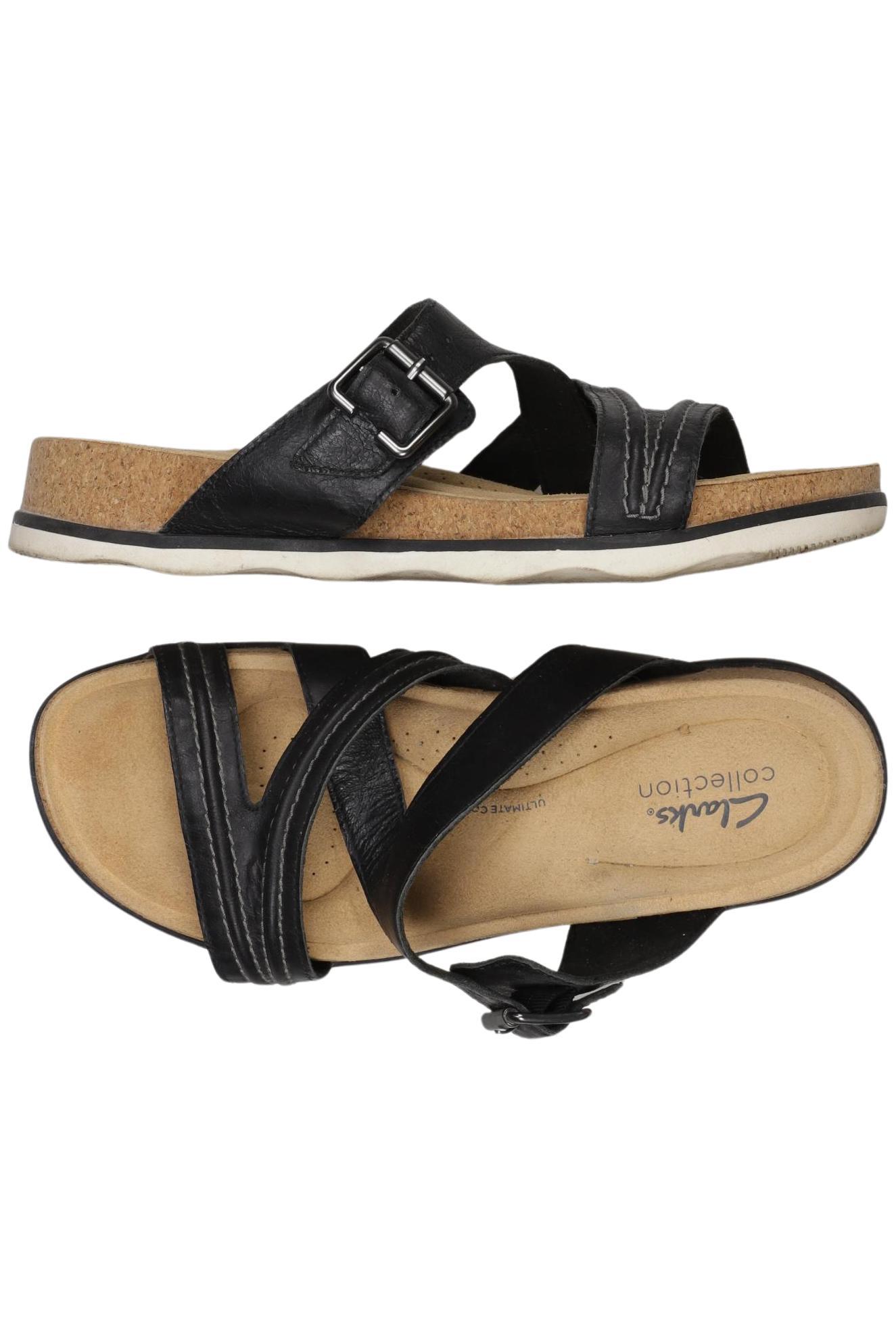 

Clarks Damen Sandale, schwarz, Gr. 39