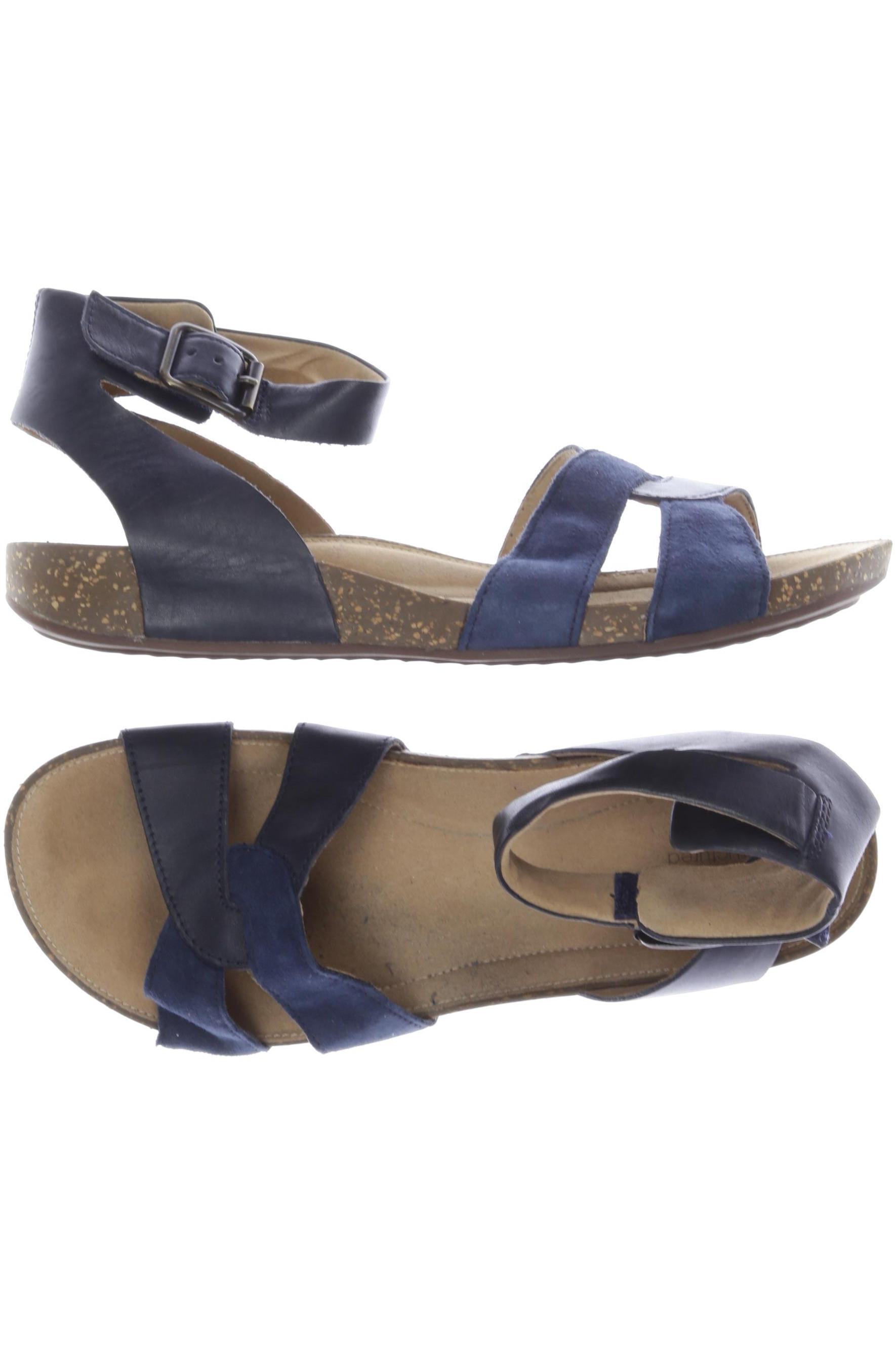 

Clarks Damen Sandale, marineblau, Gr. 39.5