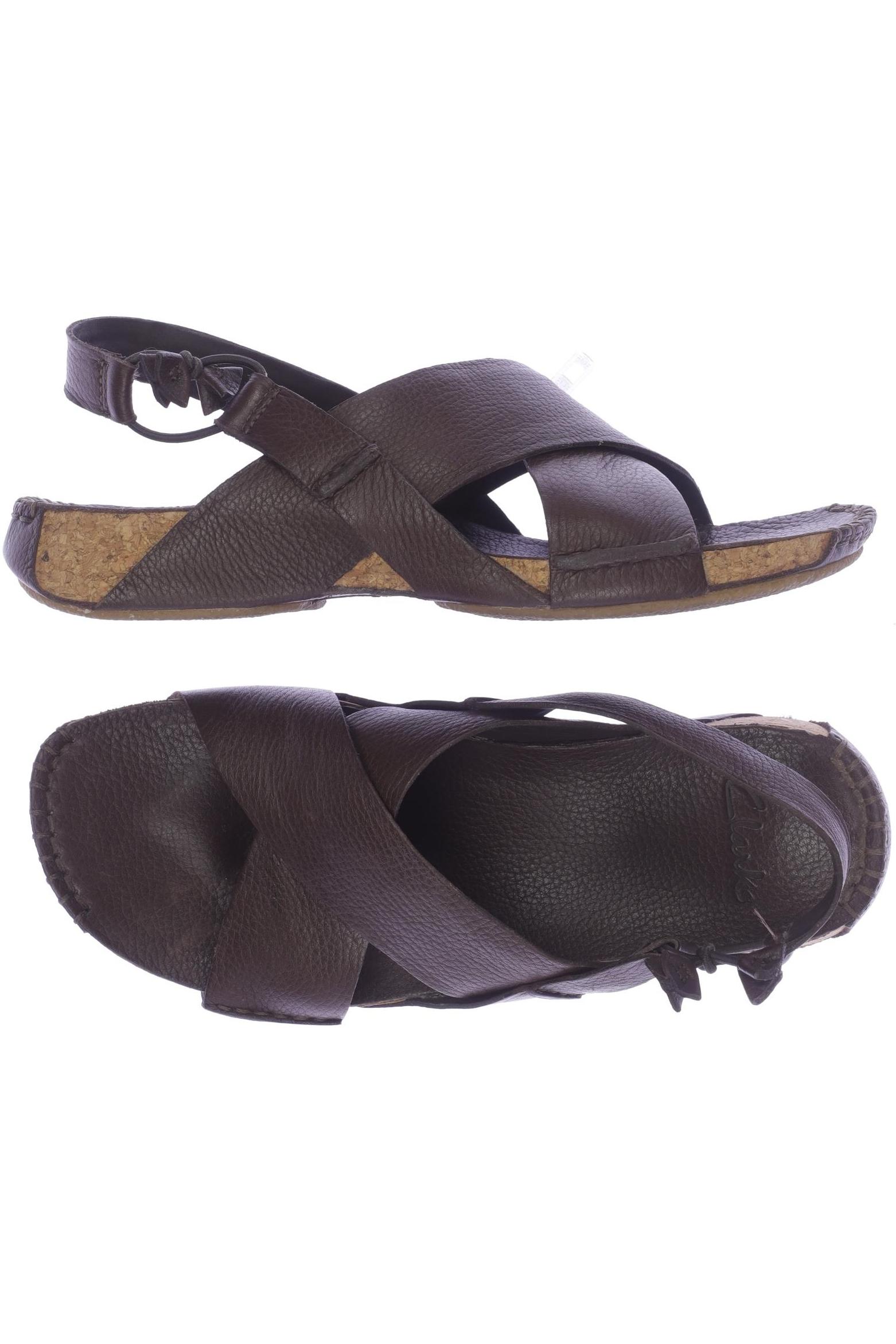 

Clarks Damen Sandale, braun, Gr. 5.5