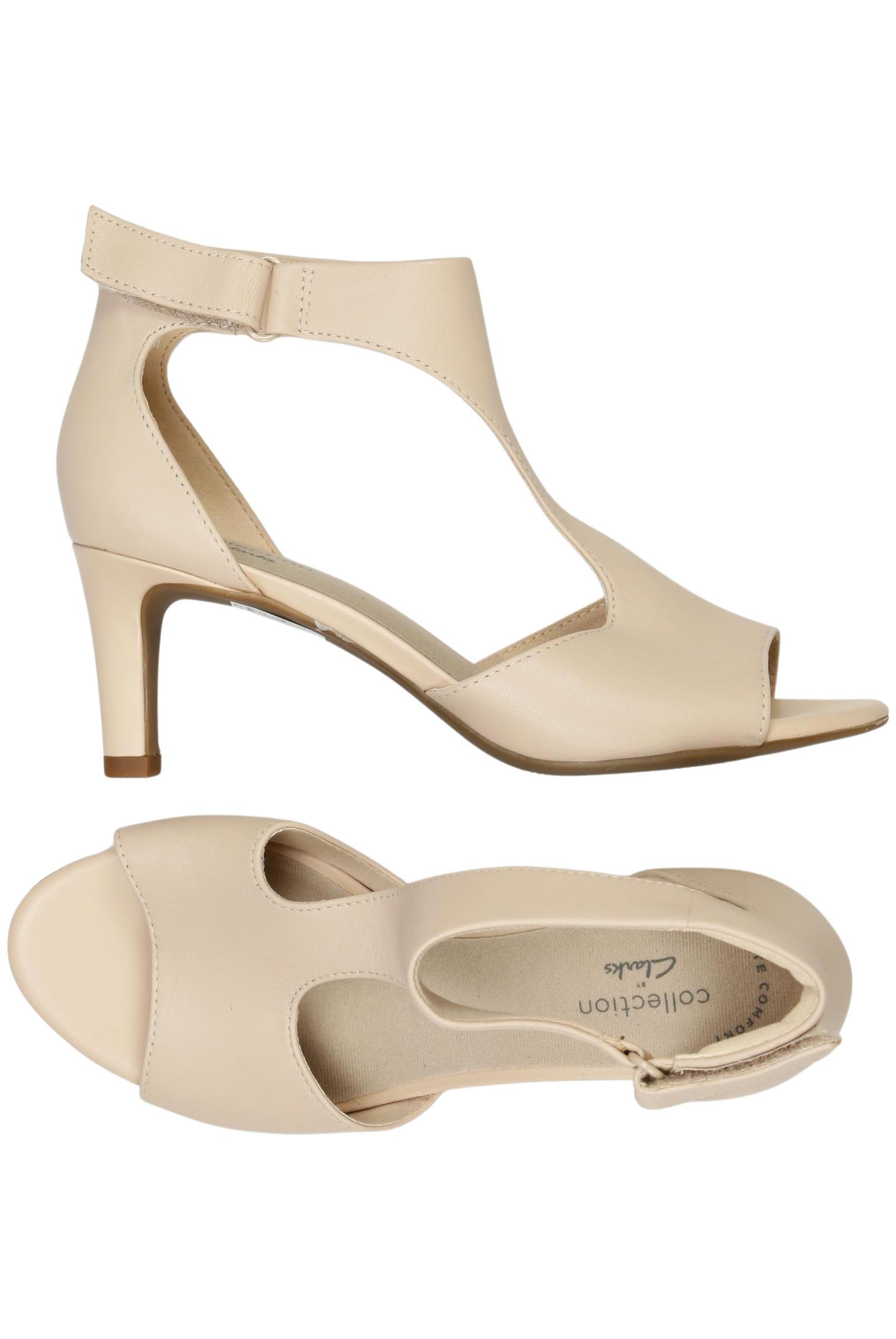 

Clarks Damen Sandale, beige, Gr. 35.5
