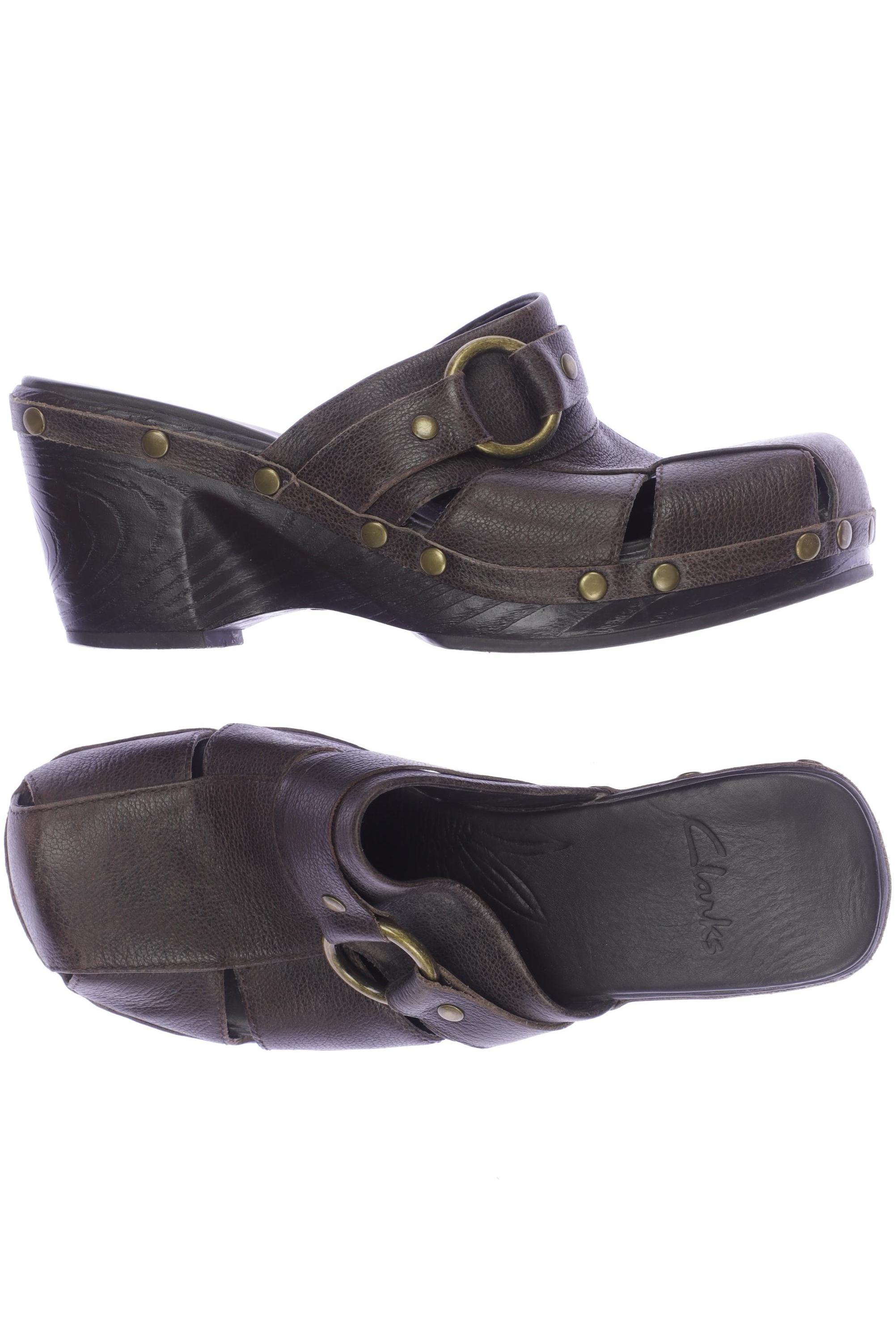 

Clarks Damen Sandale, braun, Gr. 5