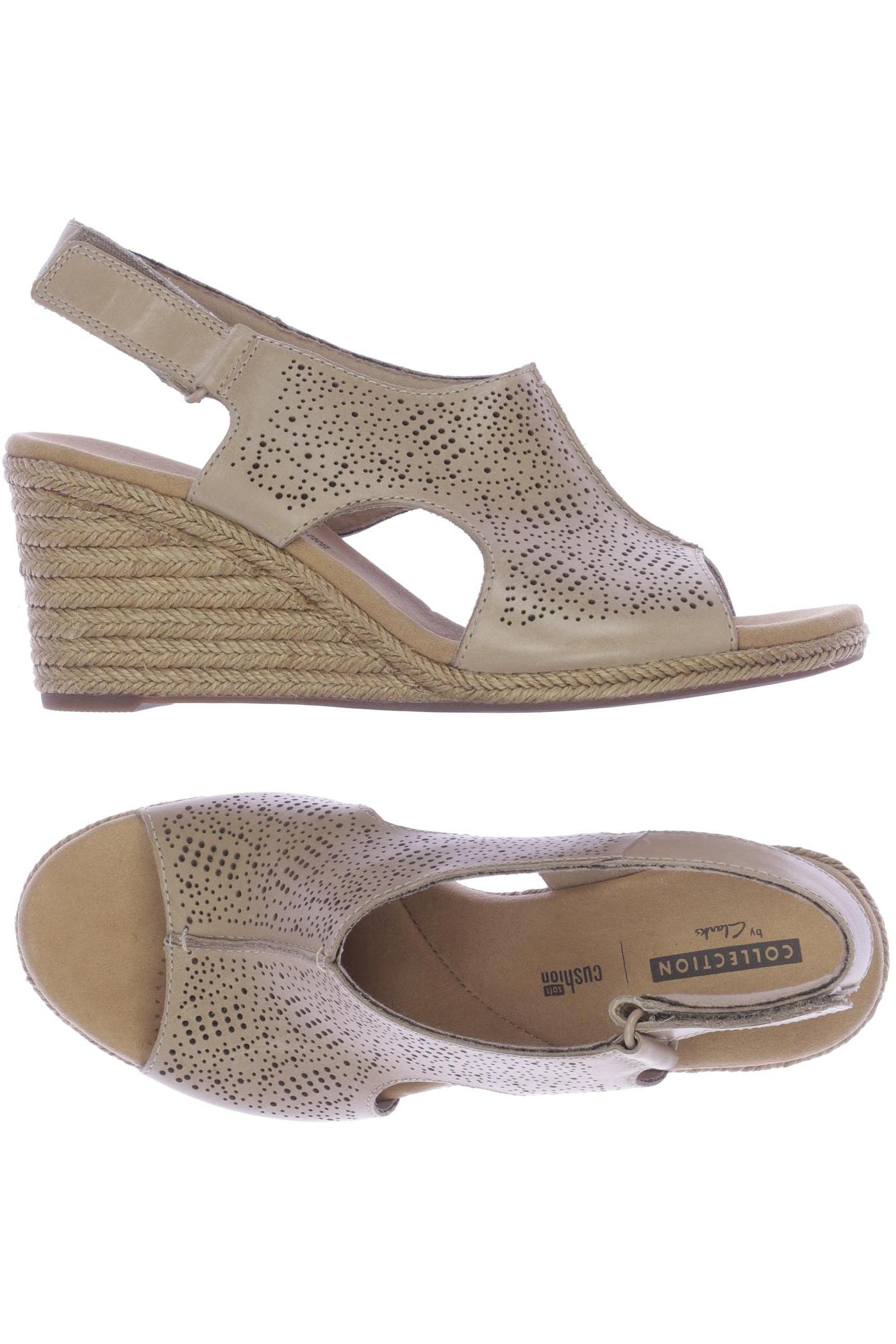 

Clarks Damen Sandale, braun, Gr. 39