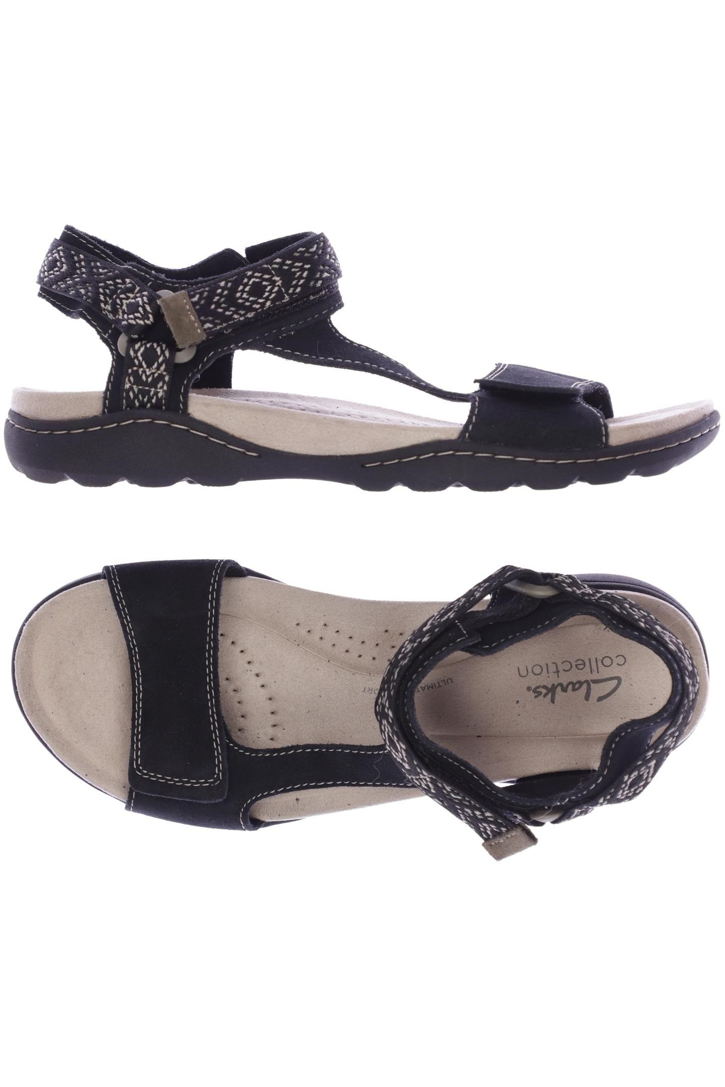 

Clarks Damen Sandale, schwarz, Gr. 39