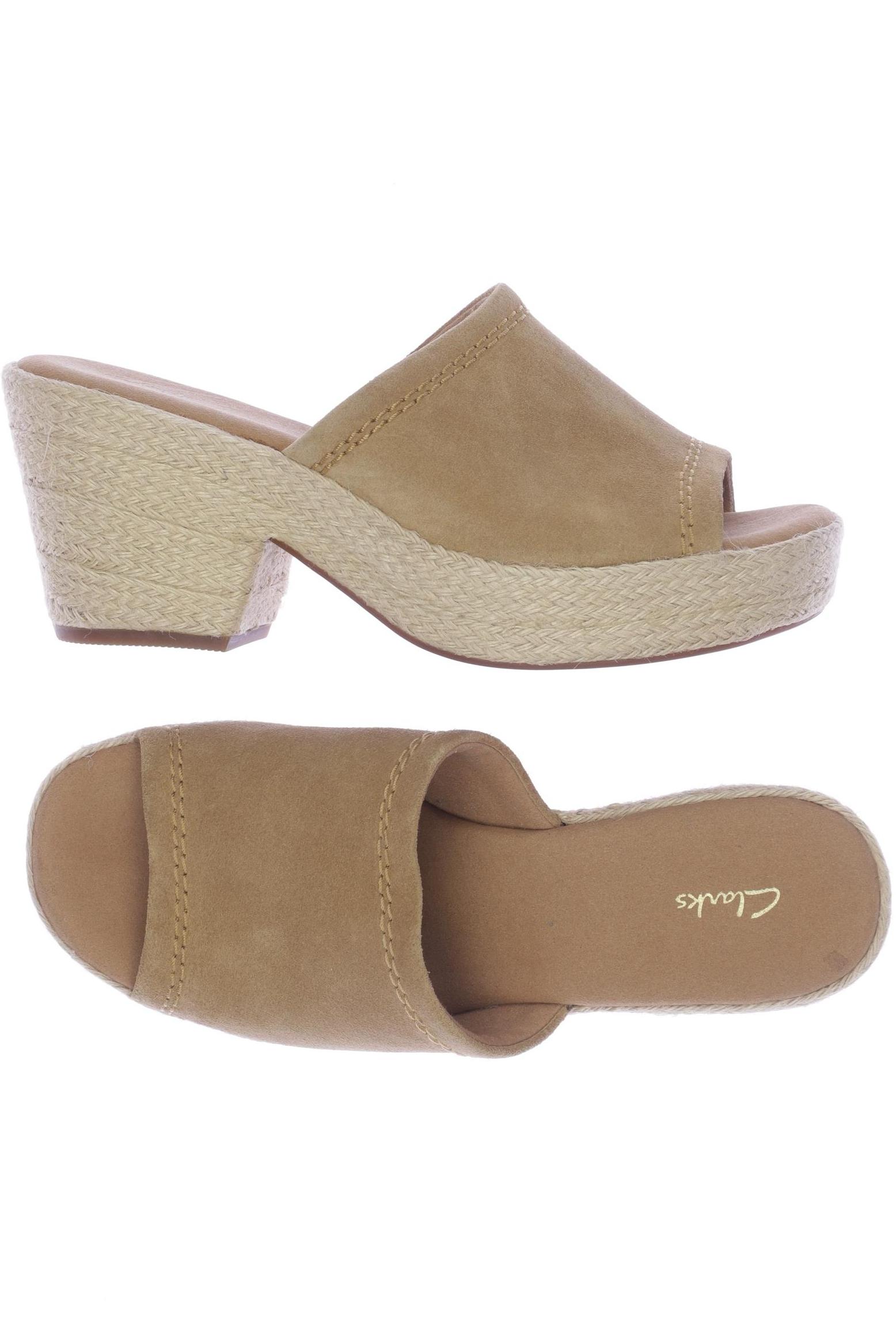 

Clarks Damen Sandale, beige, Gr. 39