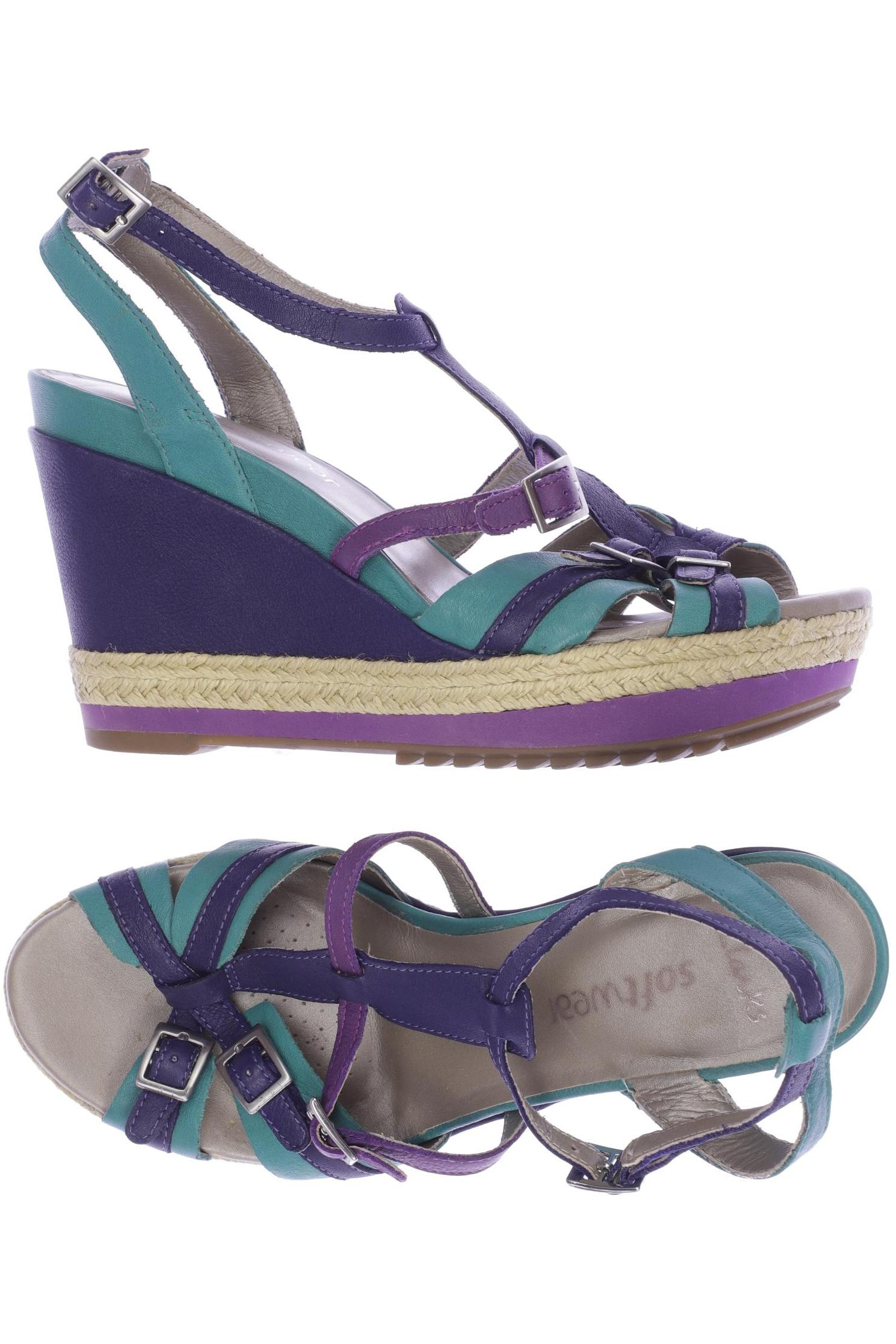

Clarks Damen Sandale, blau, Gr. 4.5