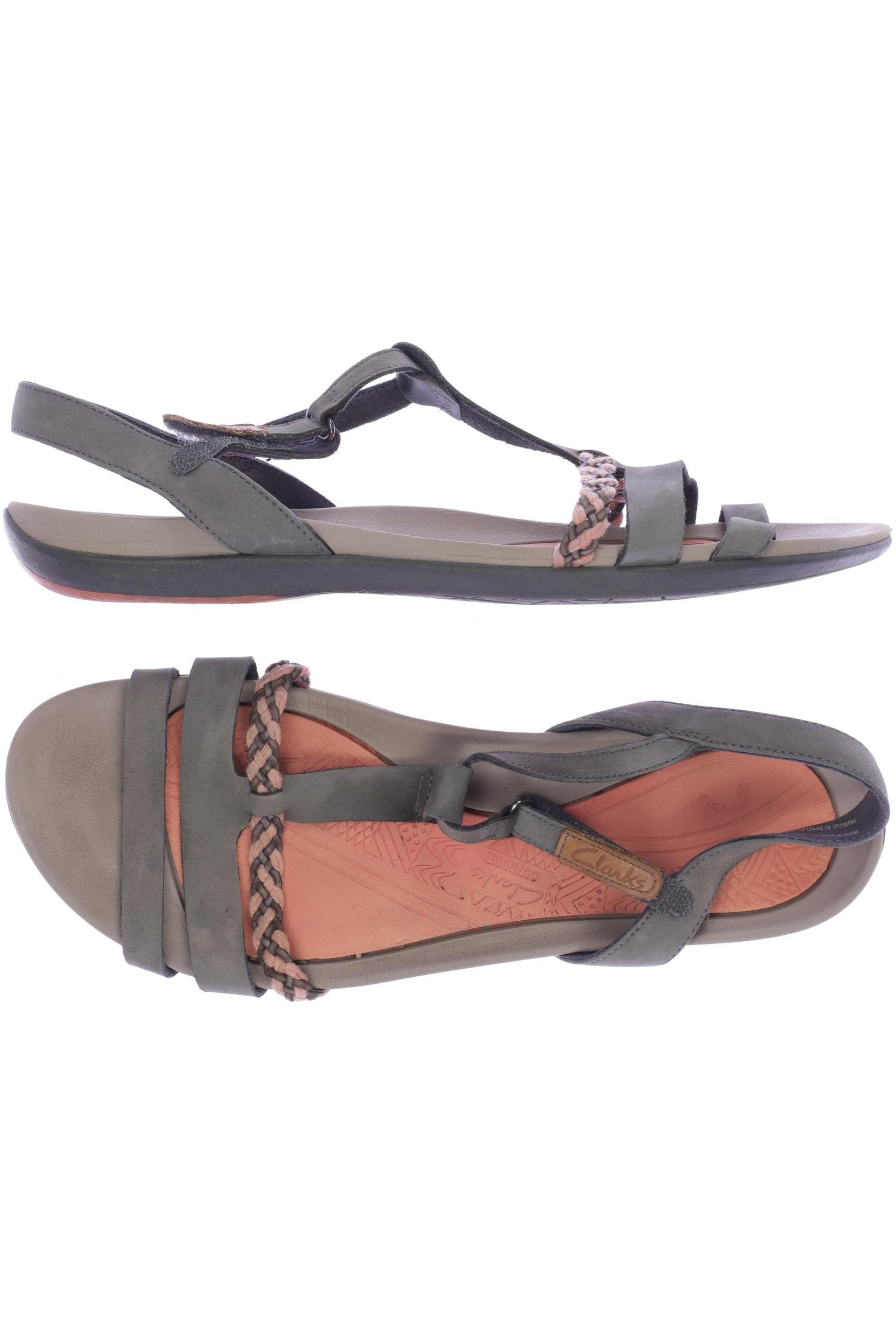 

Clarks Damen Sandale, grau, Gr. 39.5