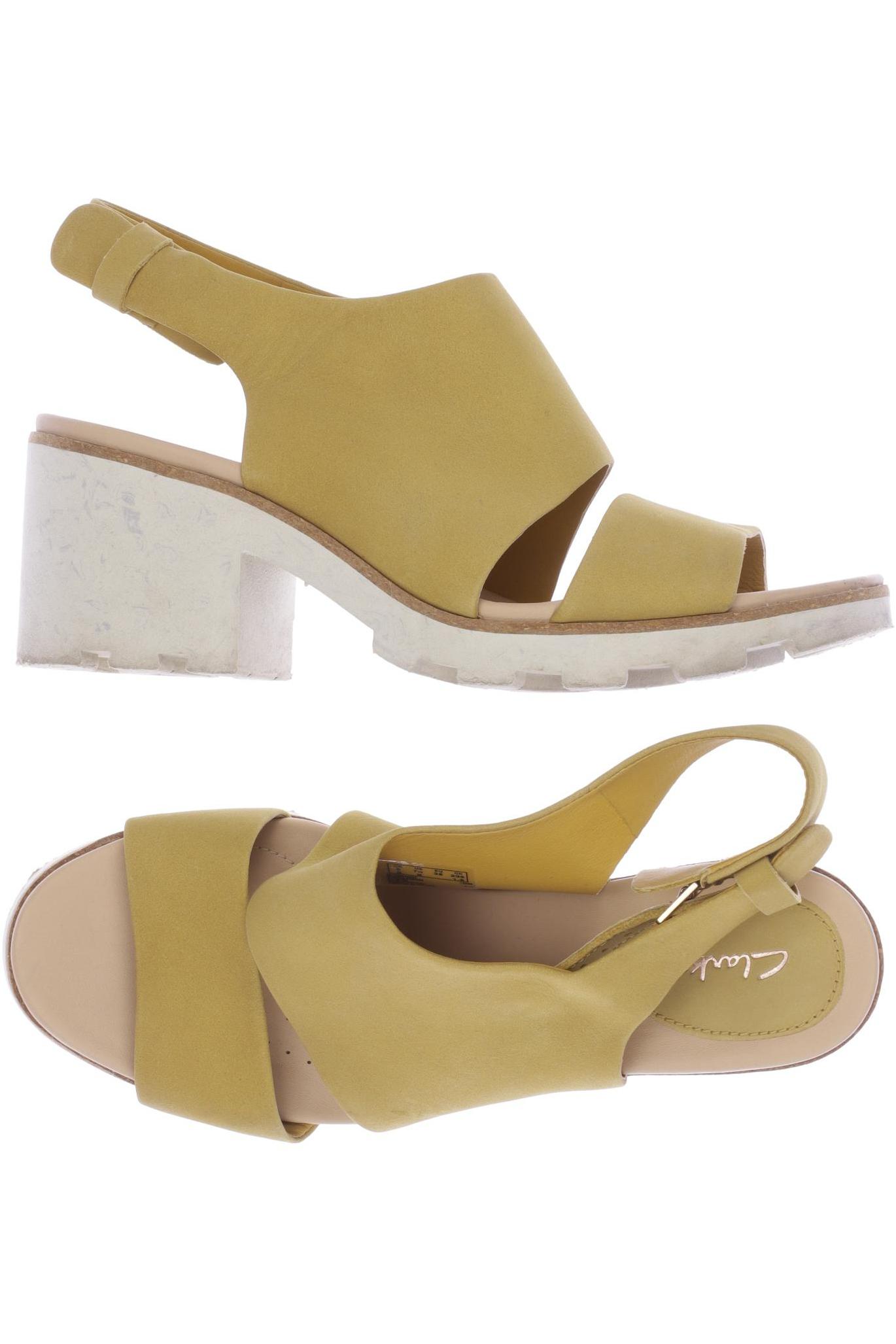 

Clarks Damen Sandale, gelb