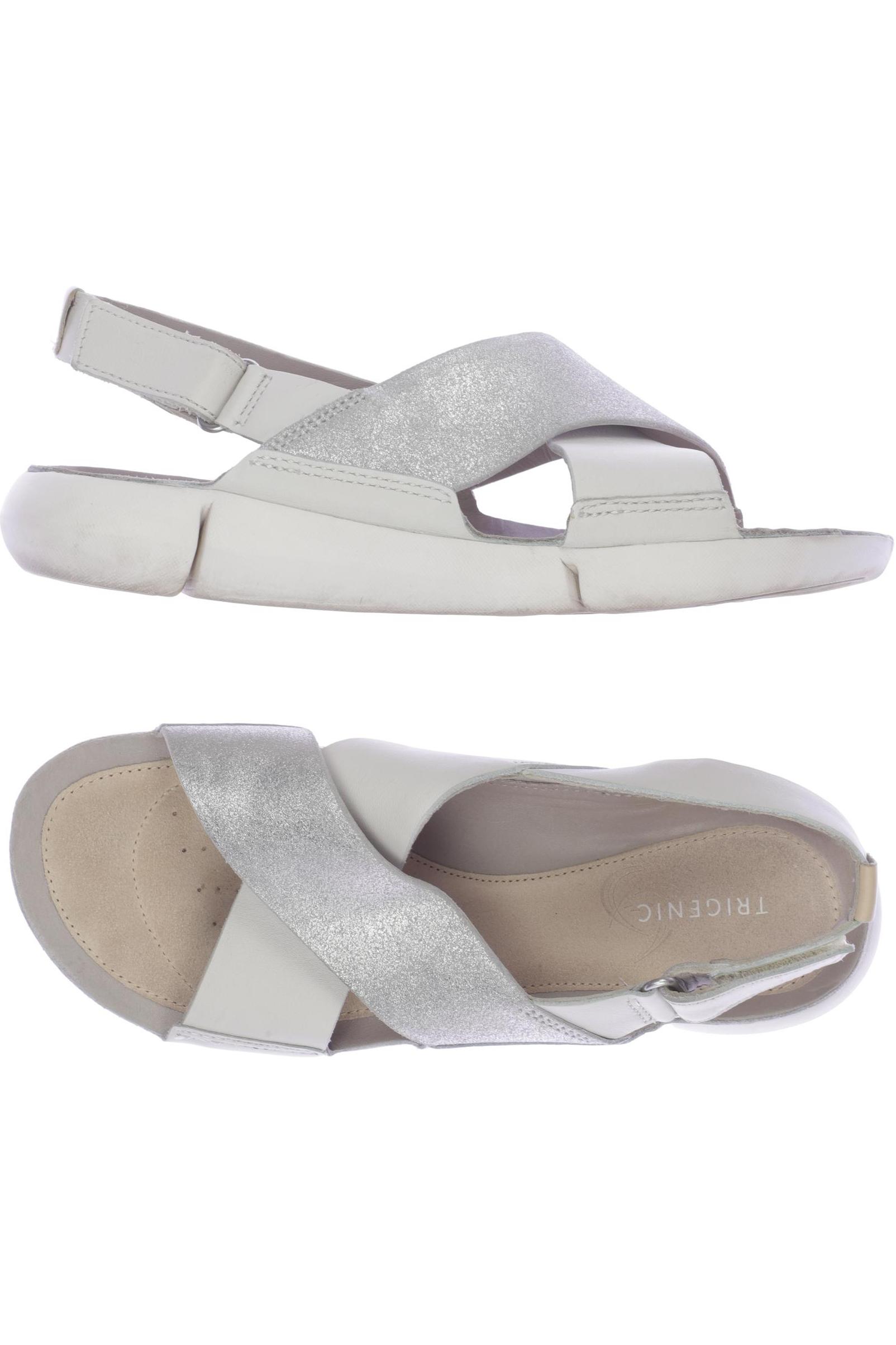 

Clarks Damen Sandale, grau, Gr. 38