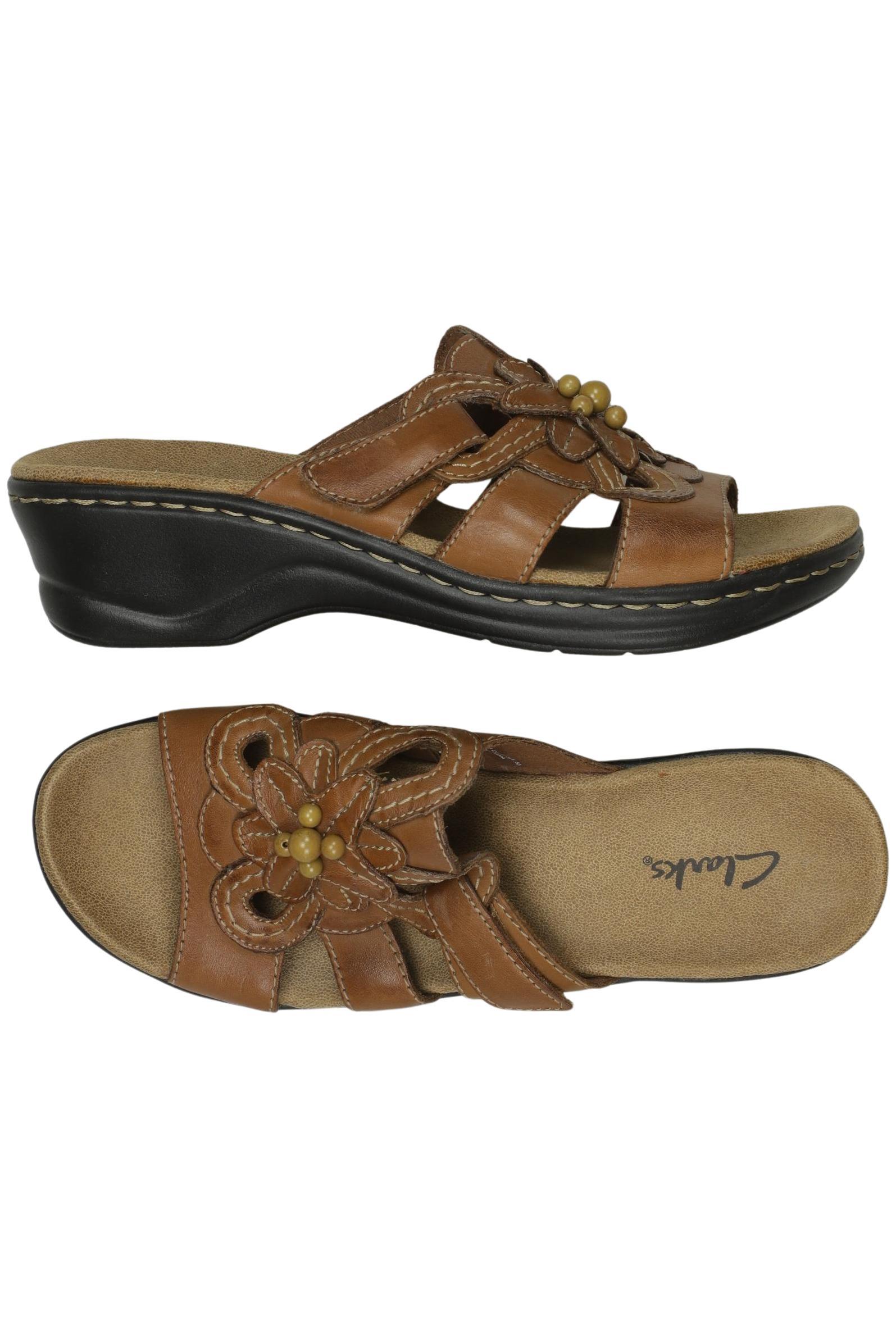 

Clarks Damen Sandale, braun, Gr. 37