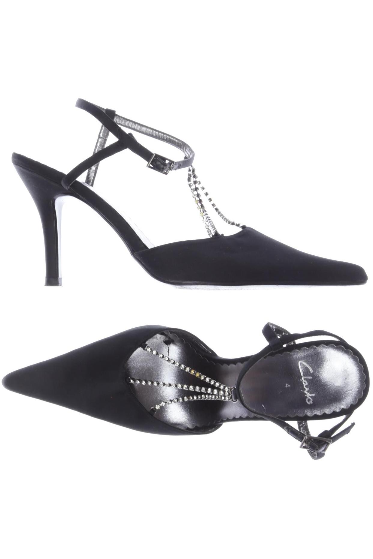 

Clarks Damen Sandale, schwarz, Gr. 4