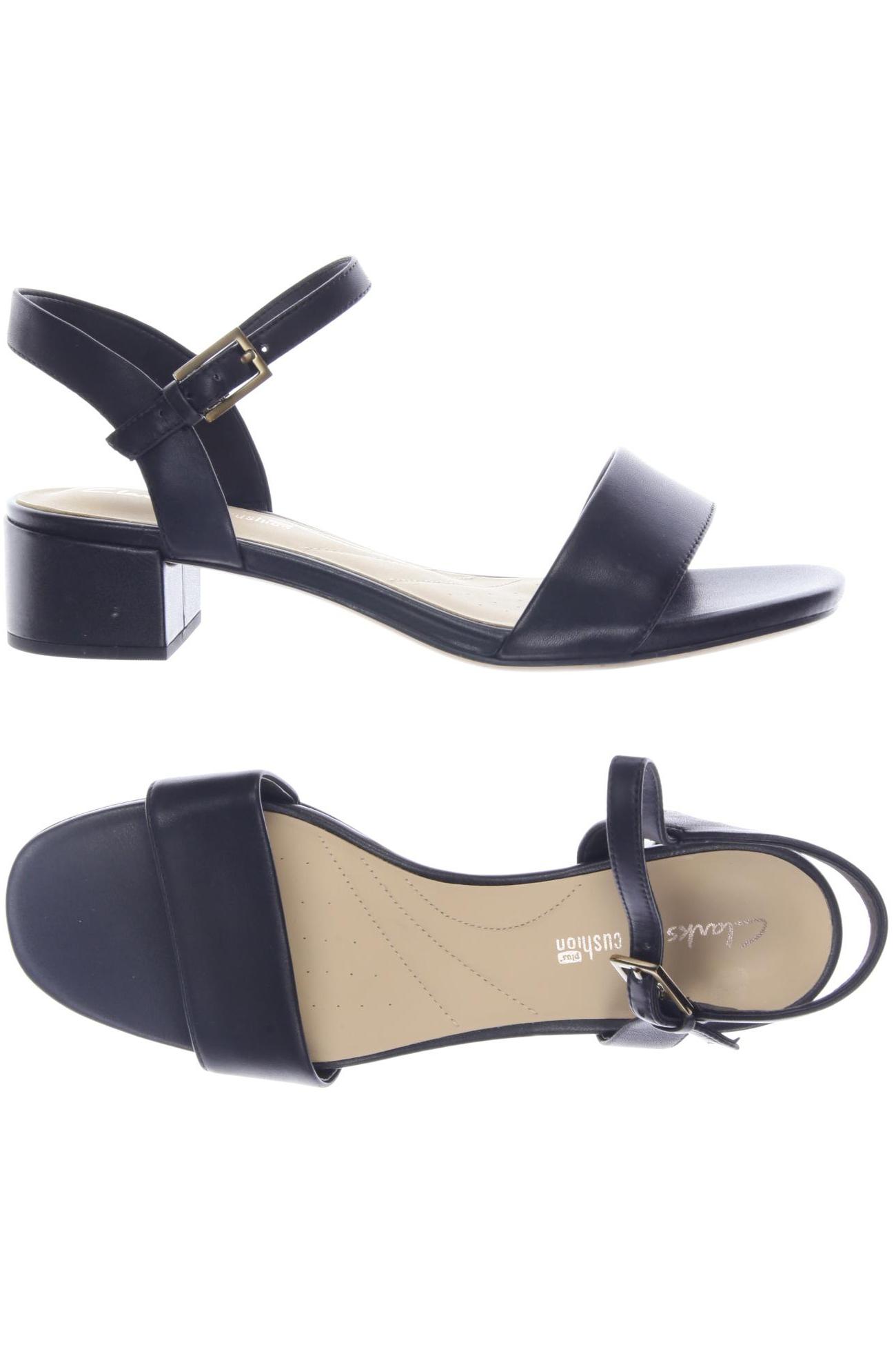

Clarks Damen Sandale, schwarz, Gr. 38