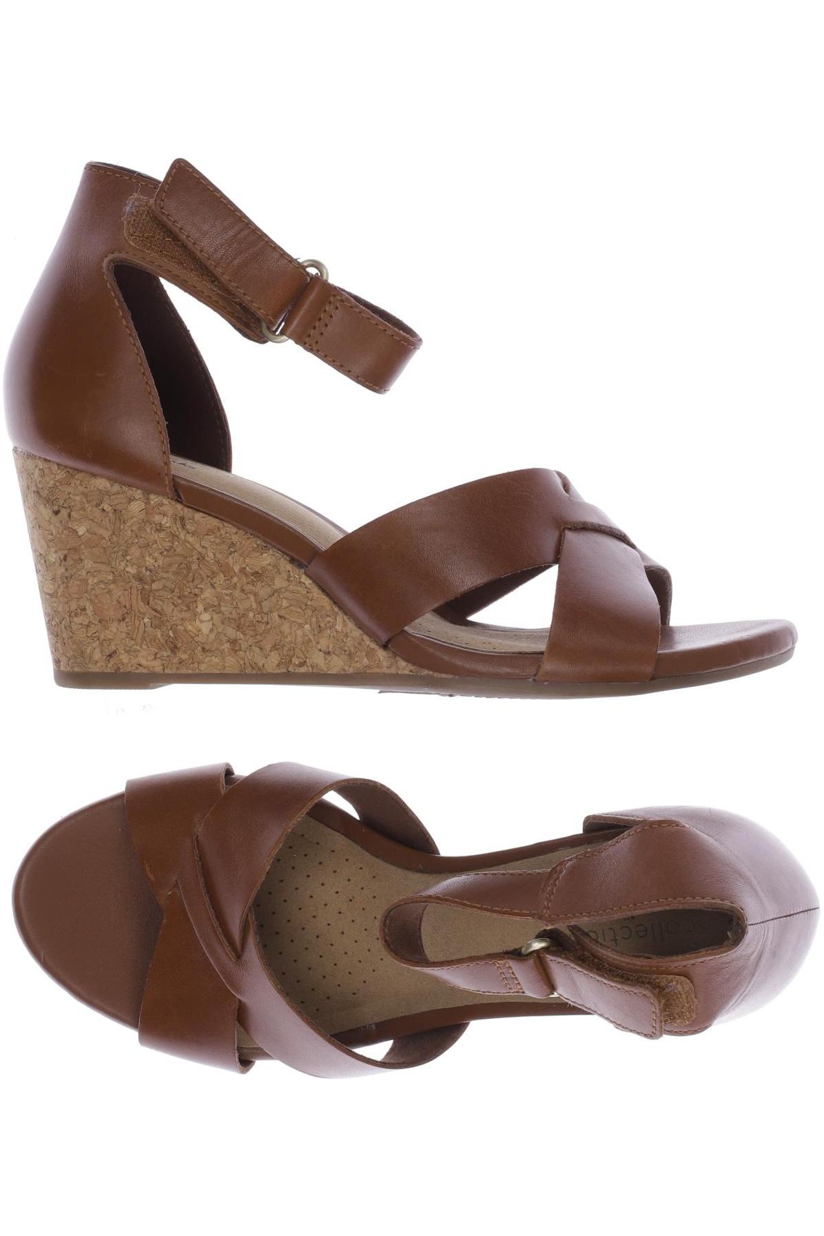 

Clarks Damen Sandale, braun, Gr. 37