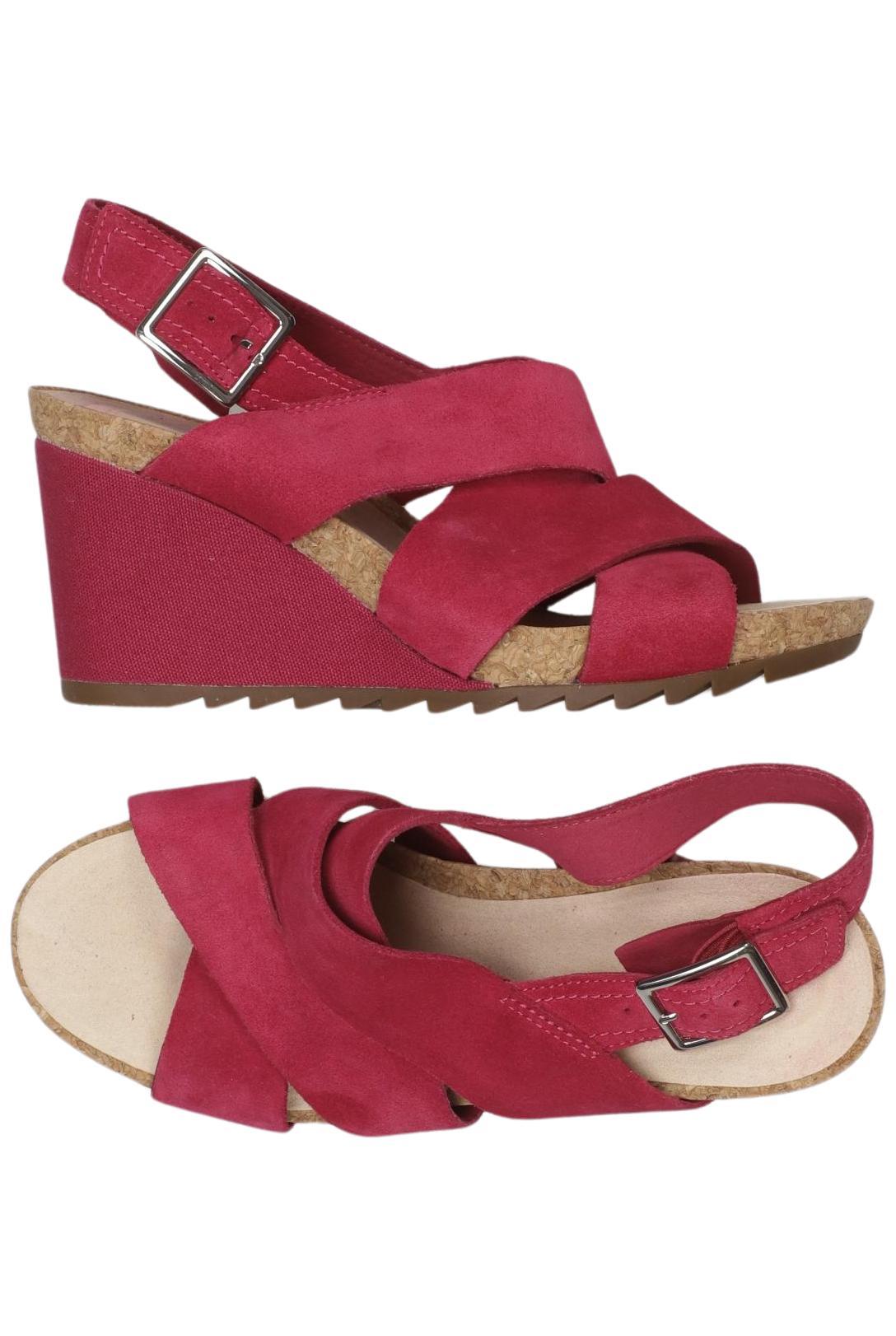

Clarks Damen Sandale, rot, Gr. 41