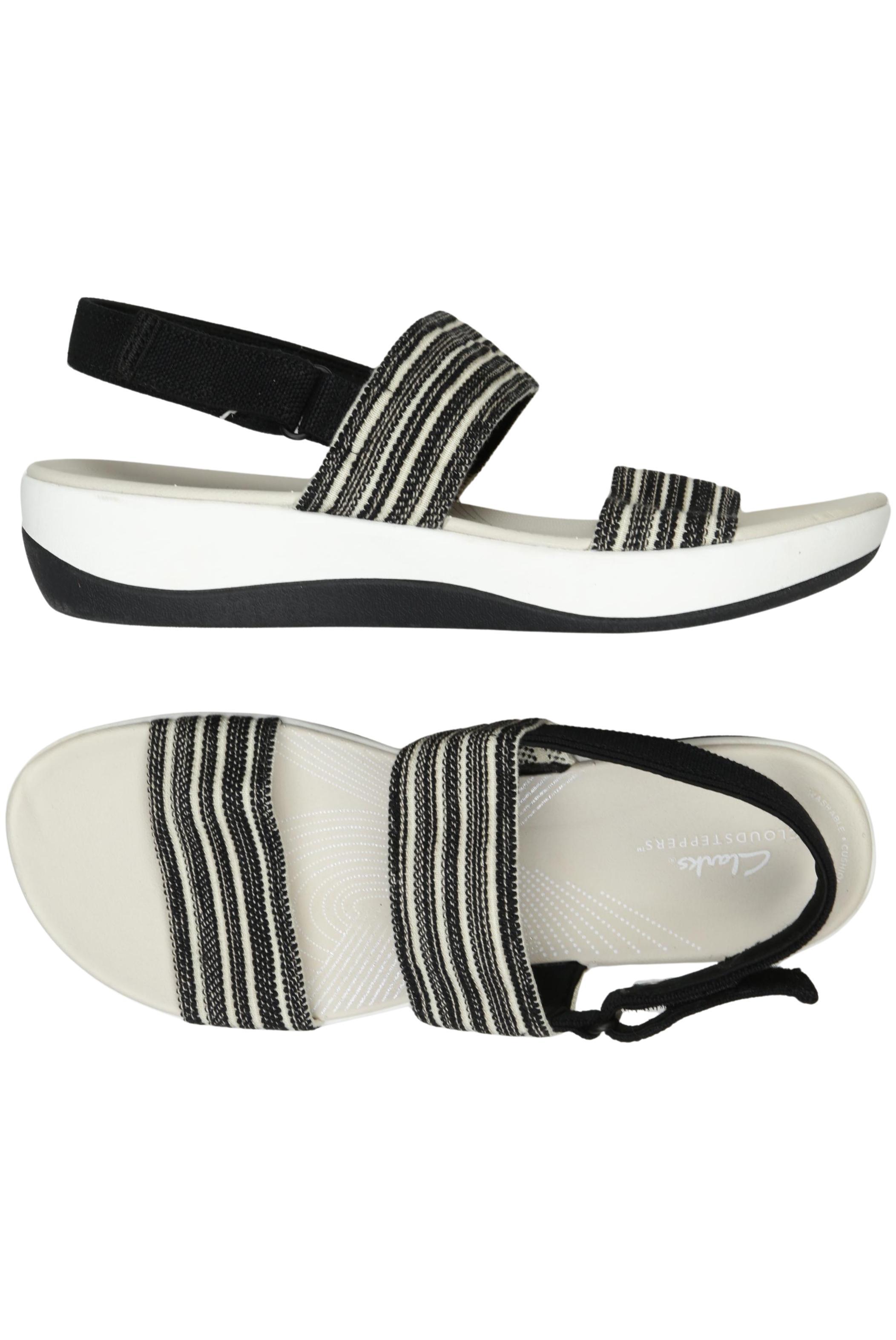 

Clarks Damen Sandale, schwarz, Gr. 42