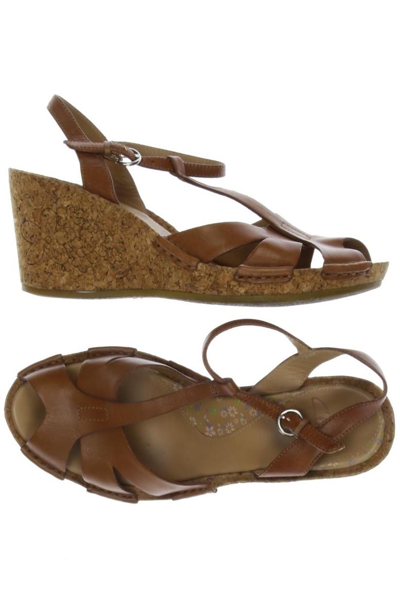 

Clarks Damen Sandale, braun, Gr. 5