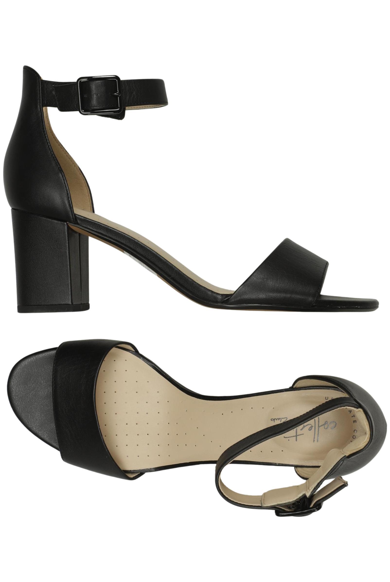 

Clarks Damen Sandale, schwarz, Gr. 40