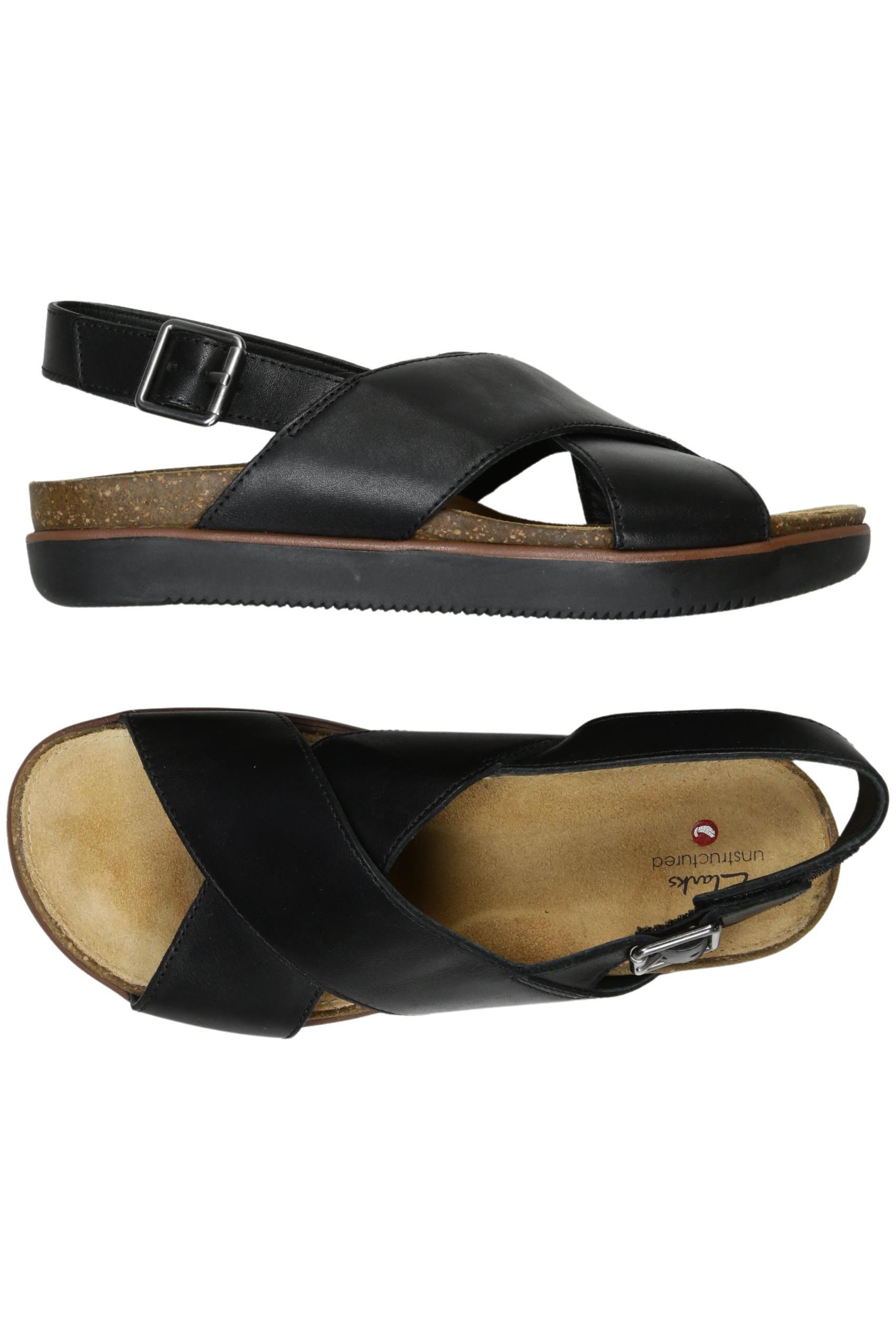 

Clarks Damen Sandale, schwarz, Gr. 39