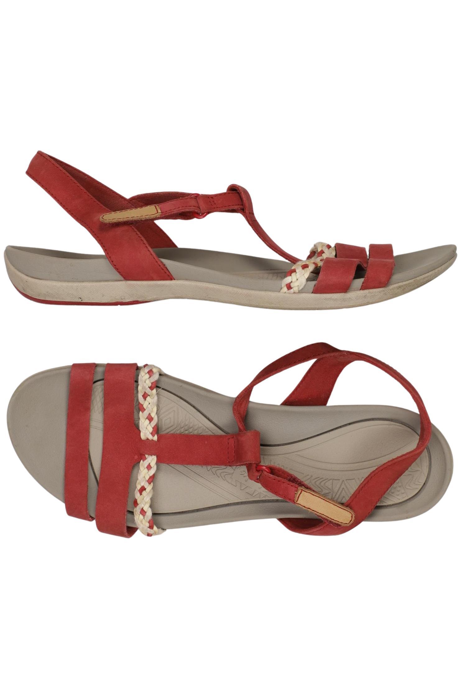 

Clarks Damen Sandale, rot, Gr. 37.5