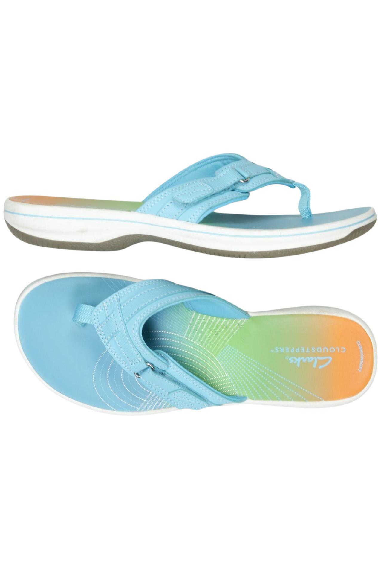 Thumbnail - Clarks Damen Sandale, hellblau, Gr. 39