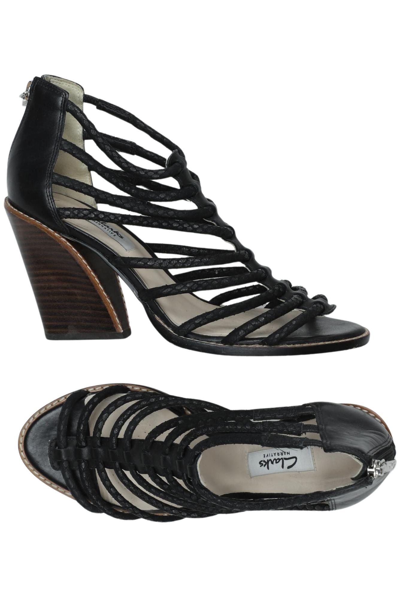 

Clarks Damen Sandale, schwarz, Gr. 39