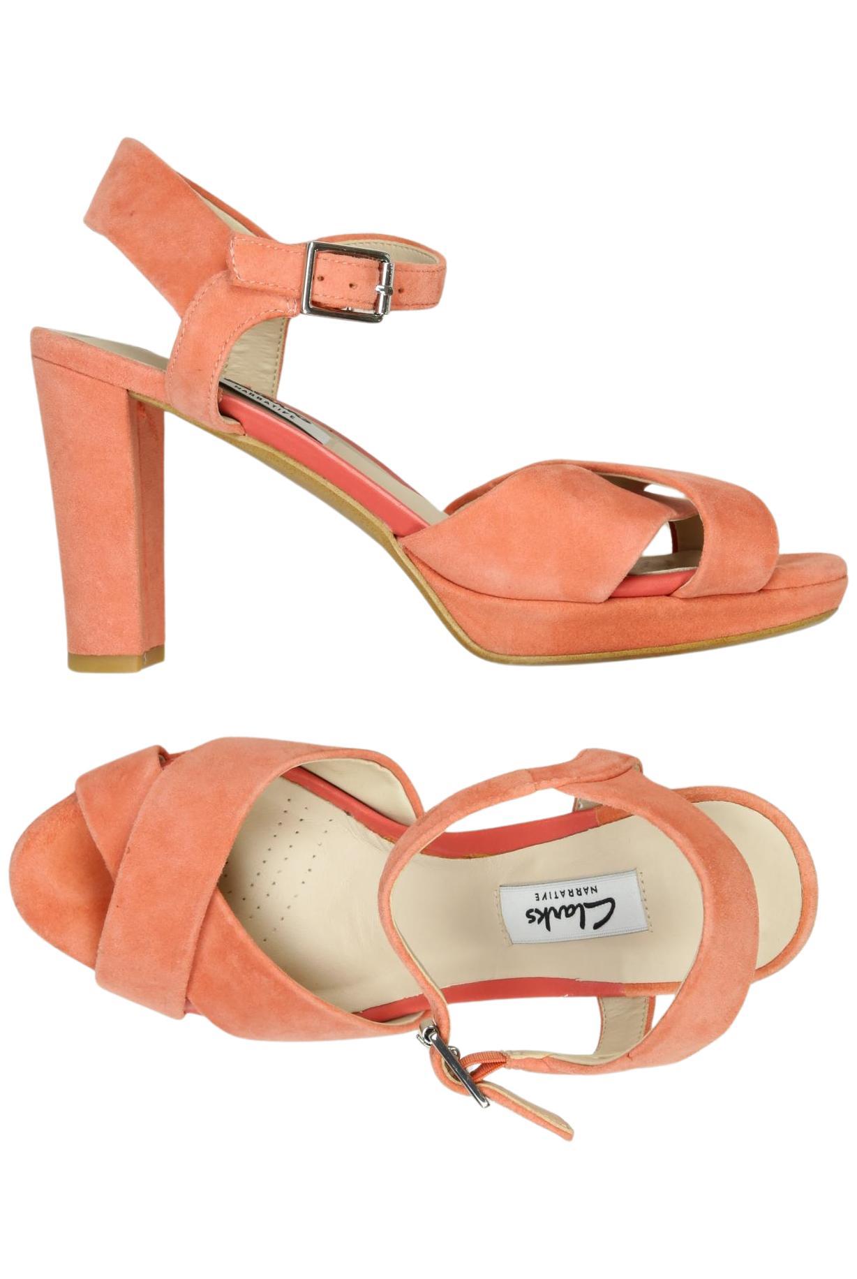 

Clarks Damen Sandale, orange, Gr. 36
