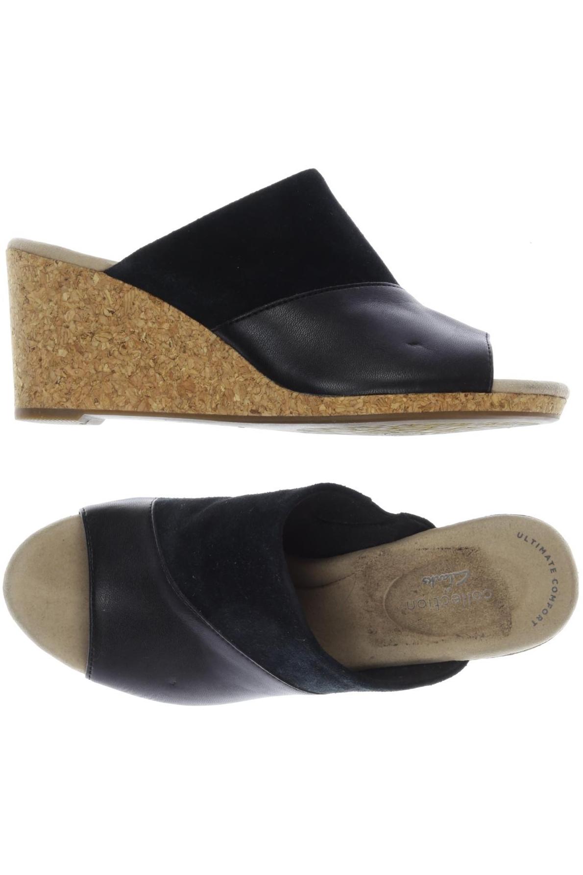 

Clarks Damen Sandale, schwarz, Gr. 39