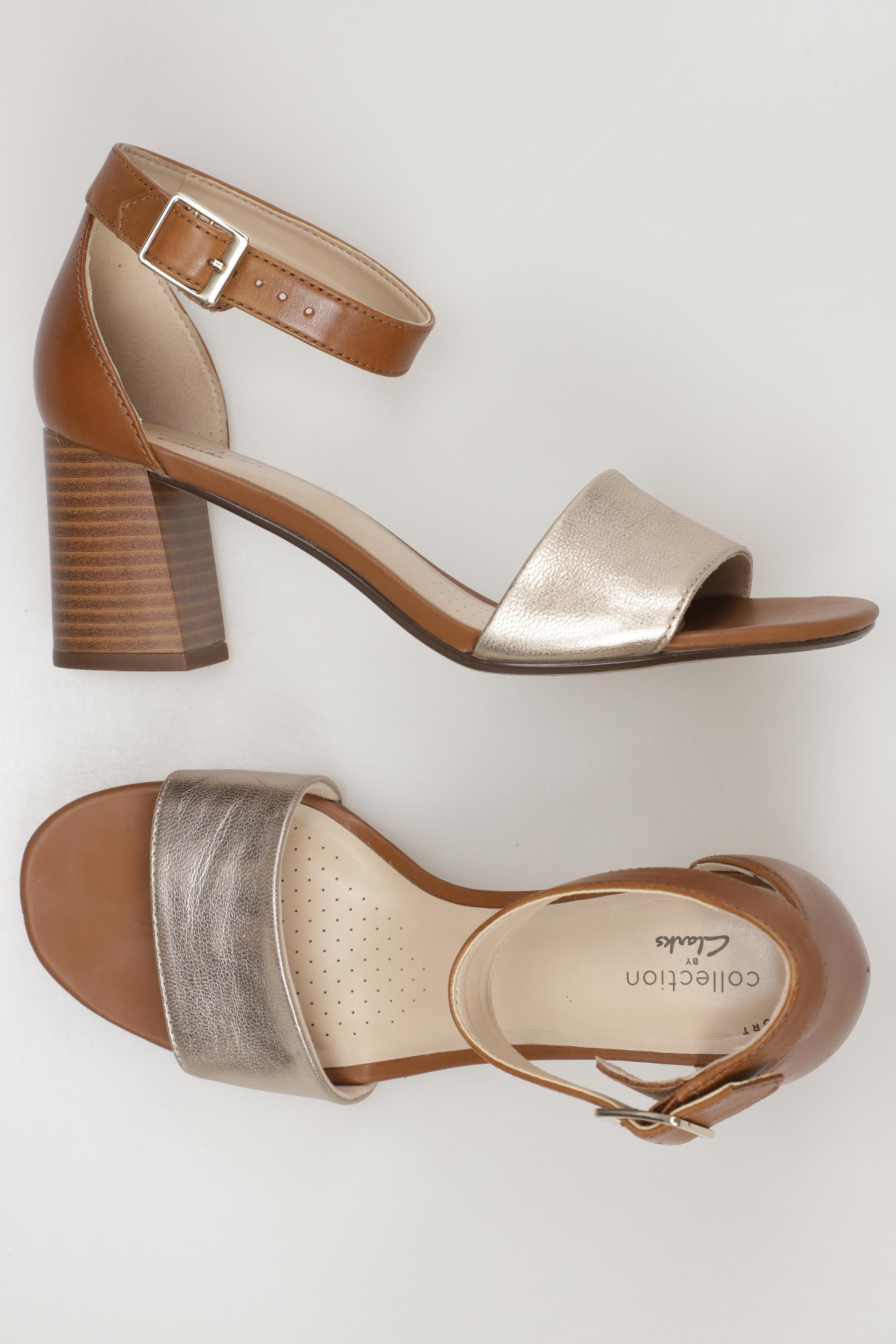 

Clarks Damen Sandale, braun, Gr. 38
