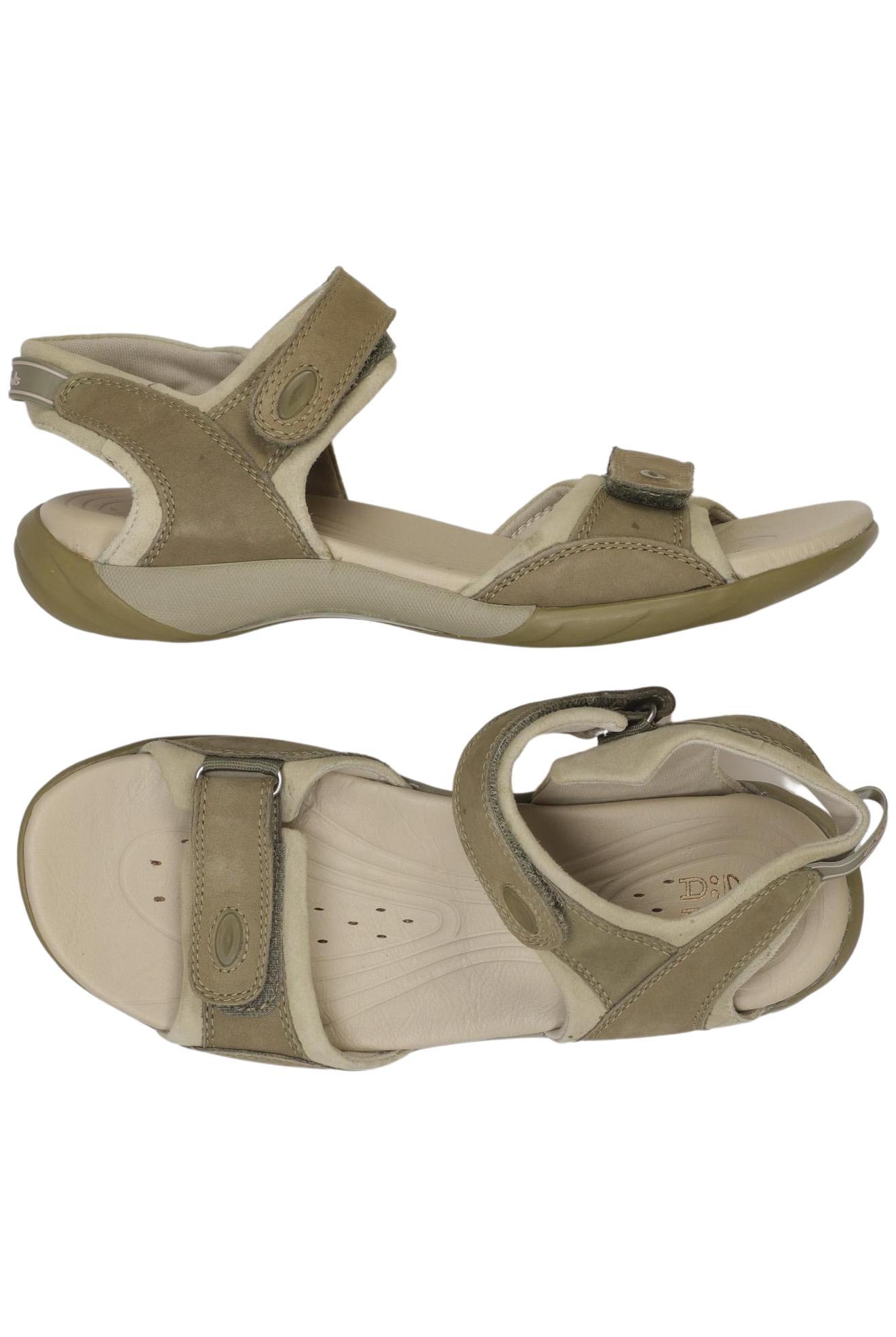 

Clarks Damen Sandale, beige, Gr. 3